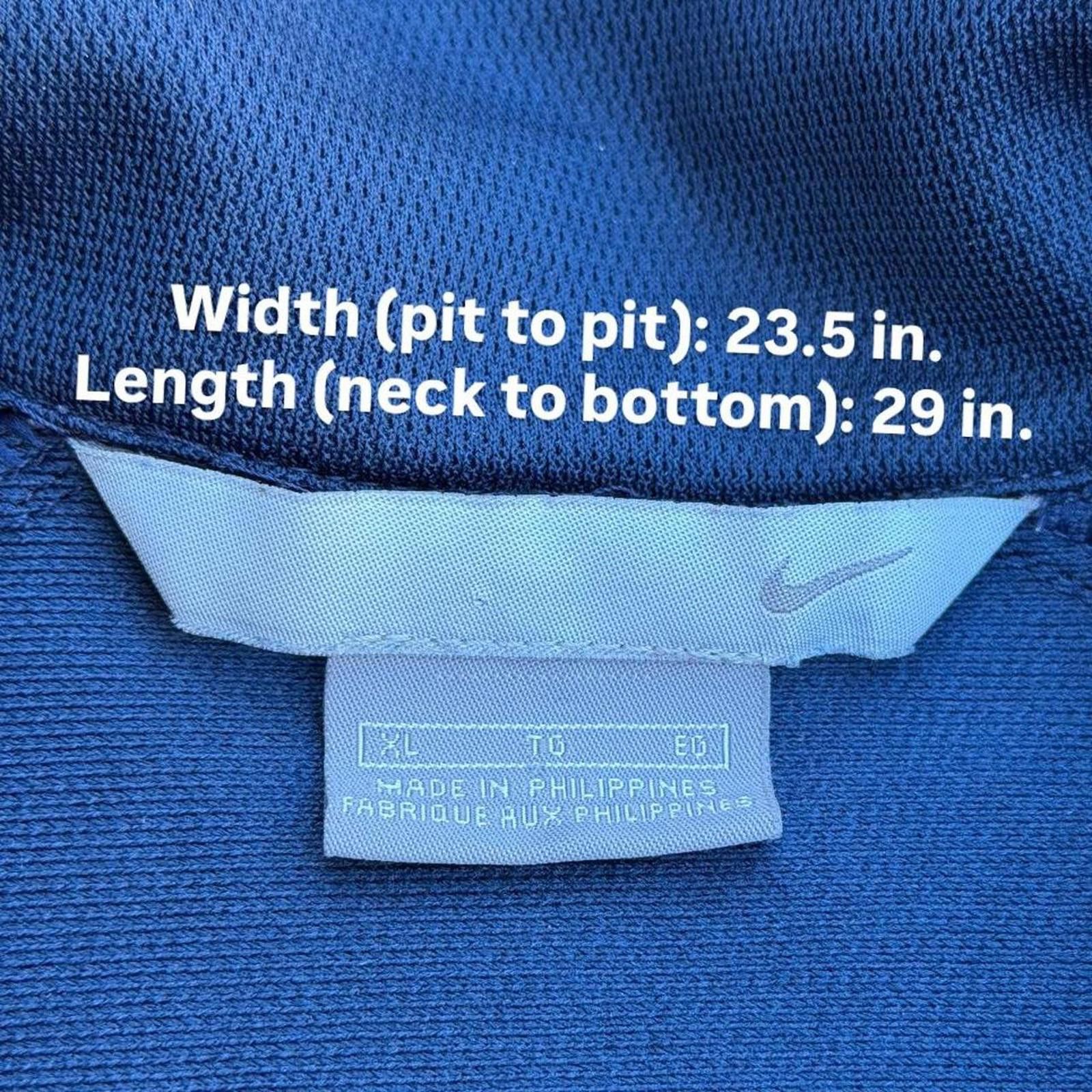Nike Vintage Y2K Nike Silver Tag Striped Full Zip Track Jacket Size US XL / EU 56 / 4 - 6 Thumbnail