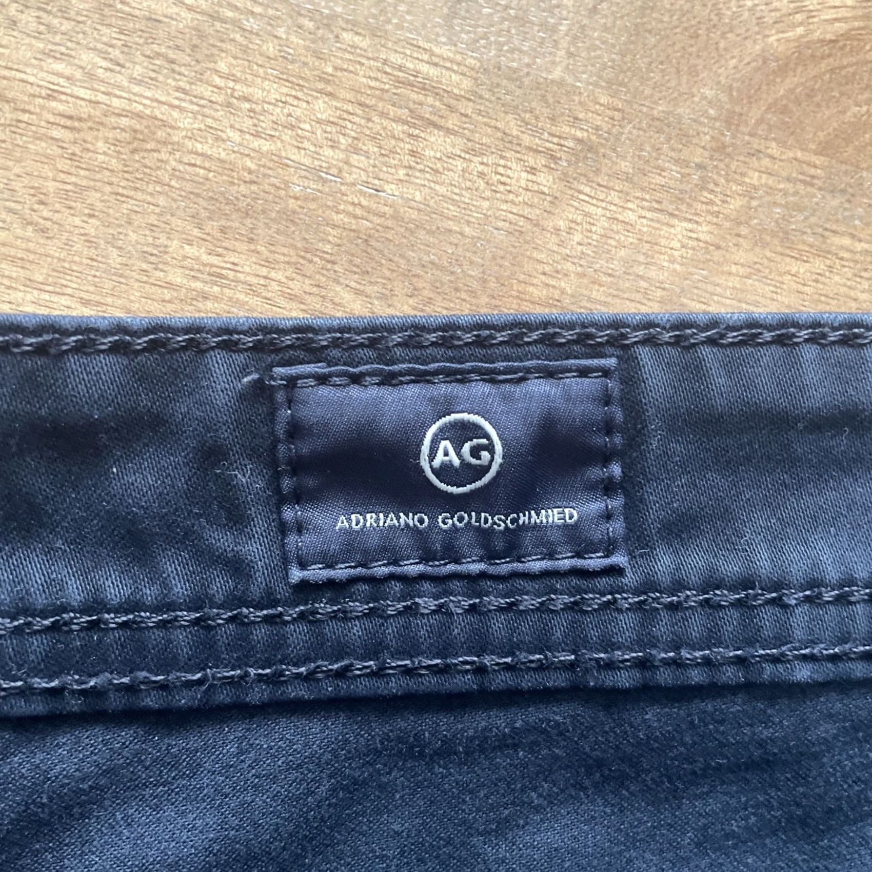 Vintage AG Adriano Goldschmied Jeans Men 38X32 (Measures 40x31) Blue Slim Straight Pants Size US 38 / EU 54 - 3 Thumbnail