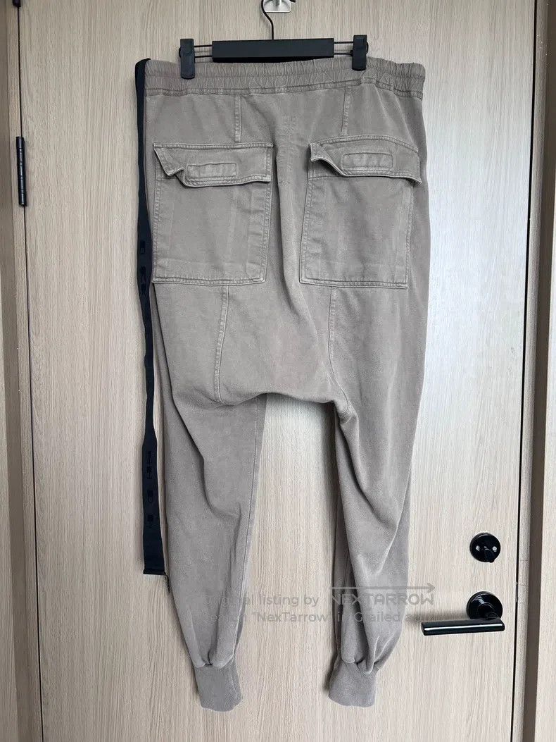 Rick Owens RICK OWENS size L Ribbon gray drawstring cuffed droopy wai Size US 27 - 2 Thumbnail