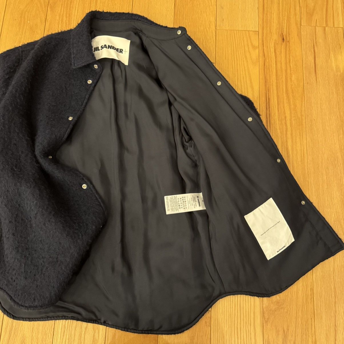 Jil Sander Jil Sander Navy Press-Stud Jacket Size US M / EU 48-50 / 2 - 4 Thumbnail