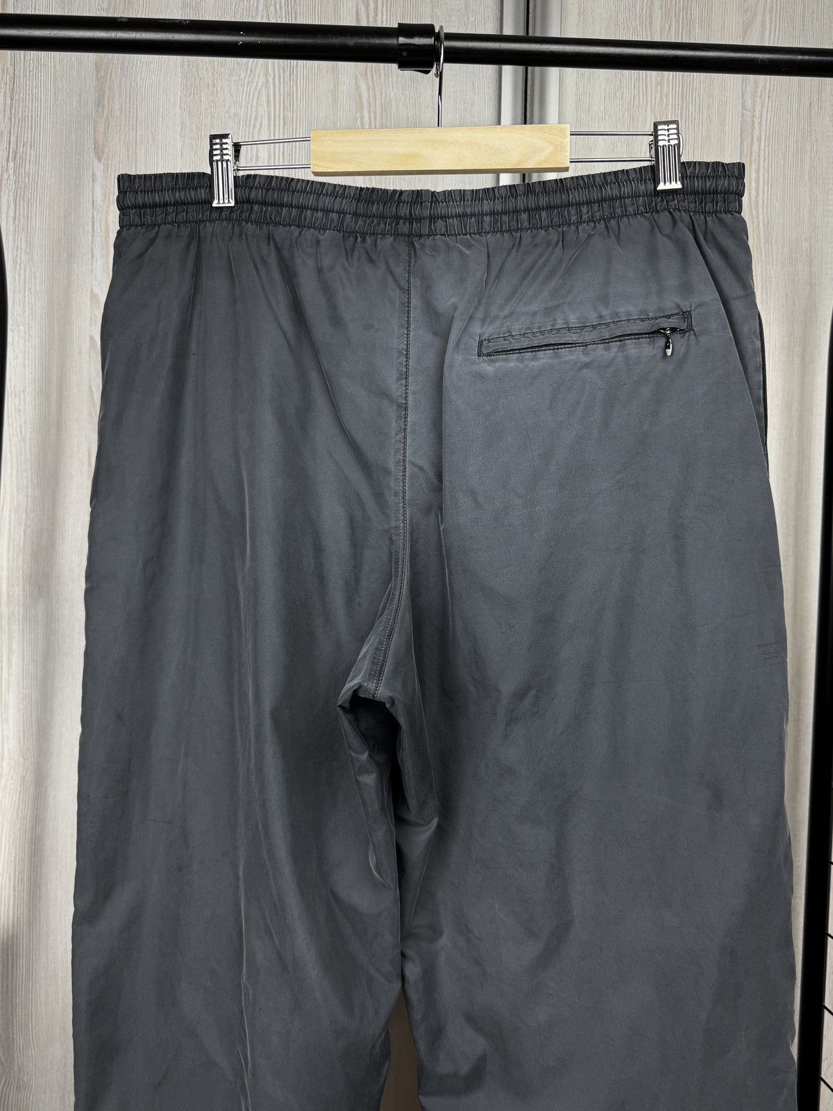 Nike Nike vintage y2k dark grey faded distressed track pants sz M Size US 32 / EU 48 - 7 Thumbnail