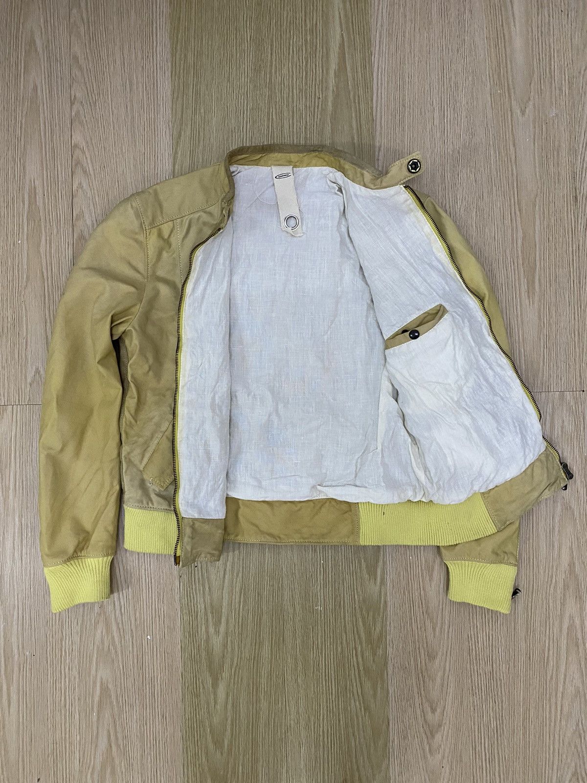 Vintage Vintage Compagnia Foicchi Italy Button Lampo Leather Jacket Size US M / EU 48-50 / 2 - 2 Thumbnail
