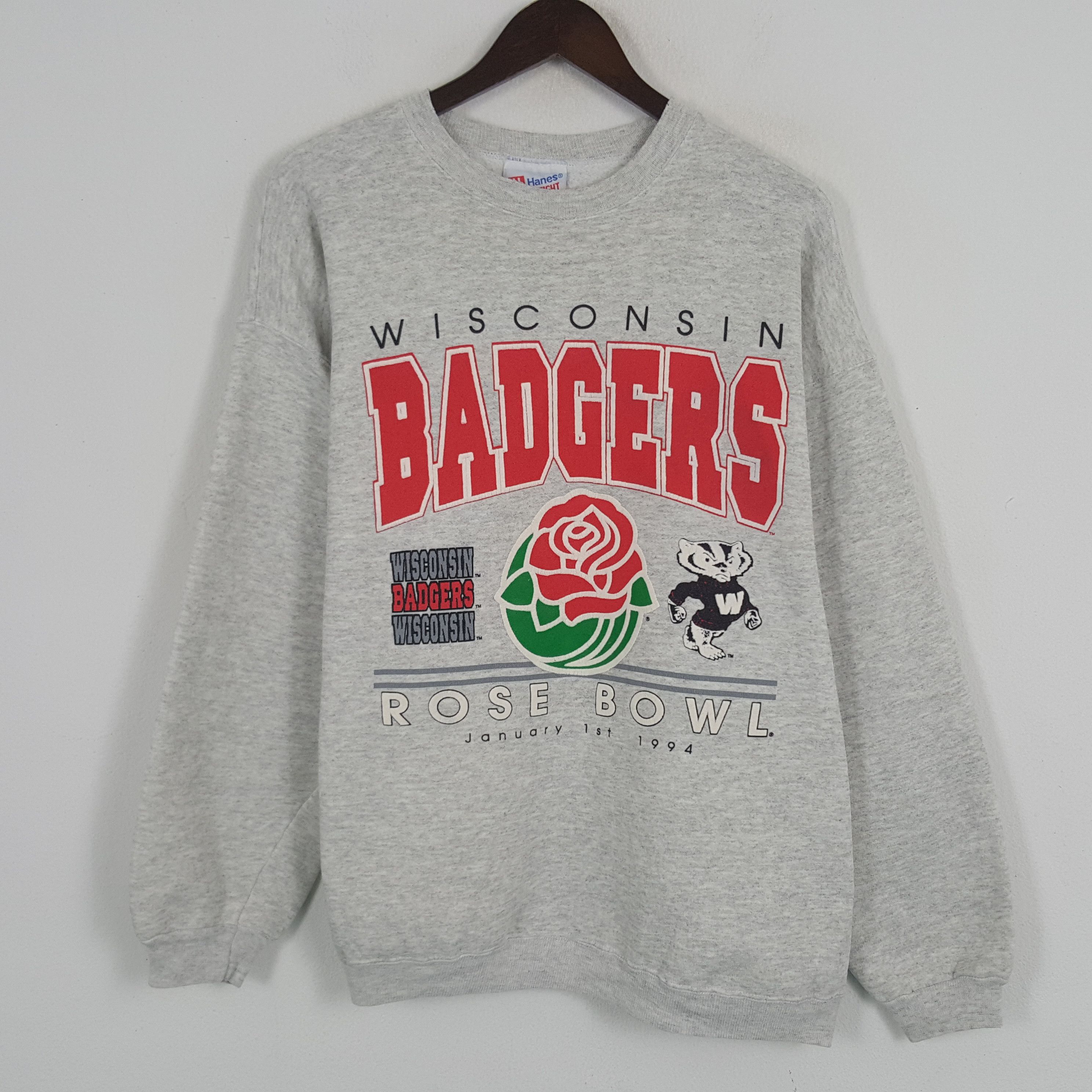 Vintage Vintage Wisconsin Badgers Sweatshirt Size US XL / EU 56 / 4 - 1 Thumbnail