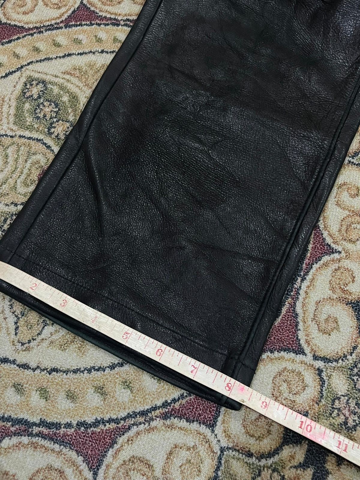 Lee Lee Riders Leather Wax Pants Size US 32 / EU 48 - 10 Thumbnail