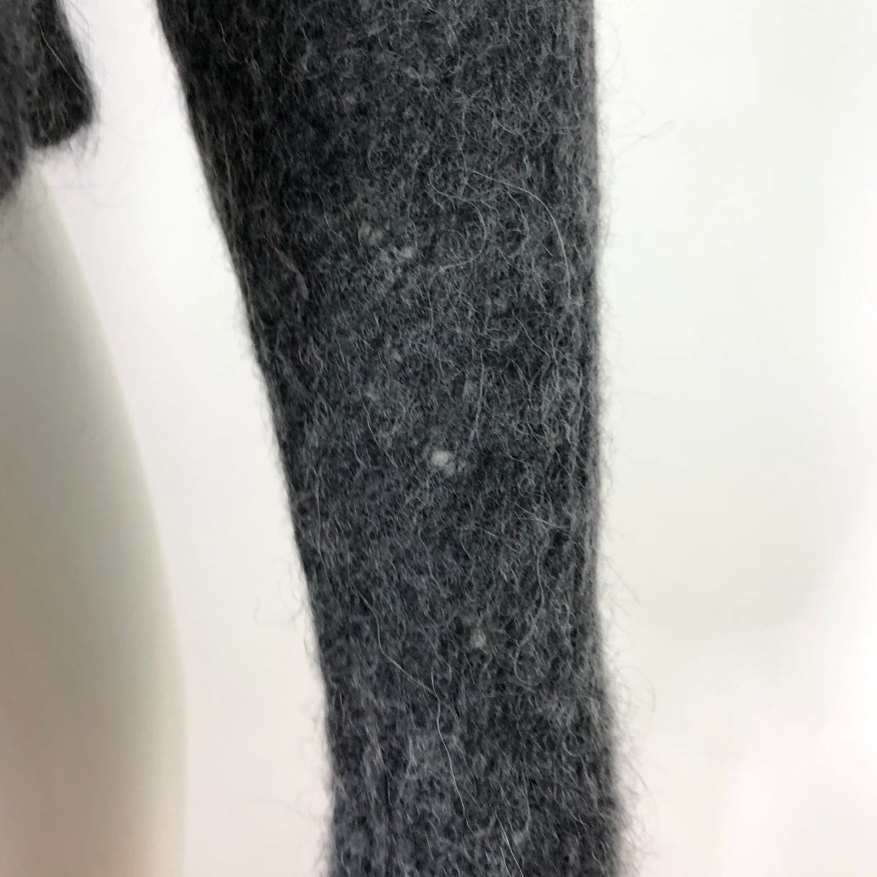 Everlane Everlane Alpaca Small Women’s V-Neck Pullover Sweater Gray Size S / US 4 / IT 40 - 3 Thumbnail