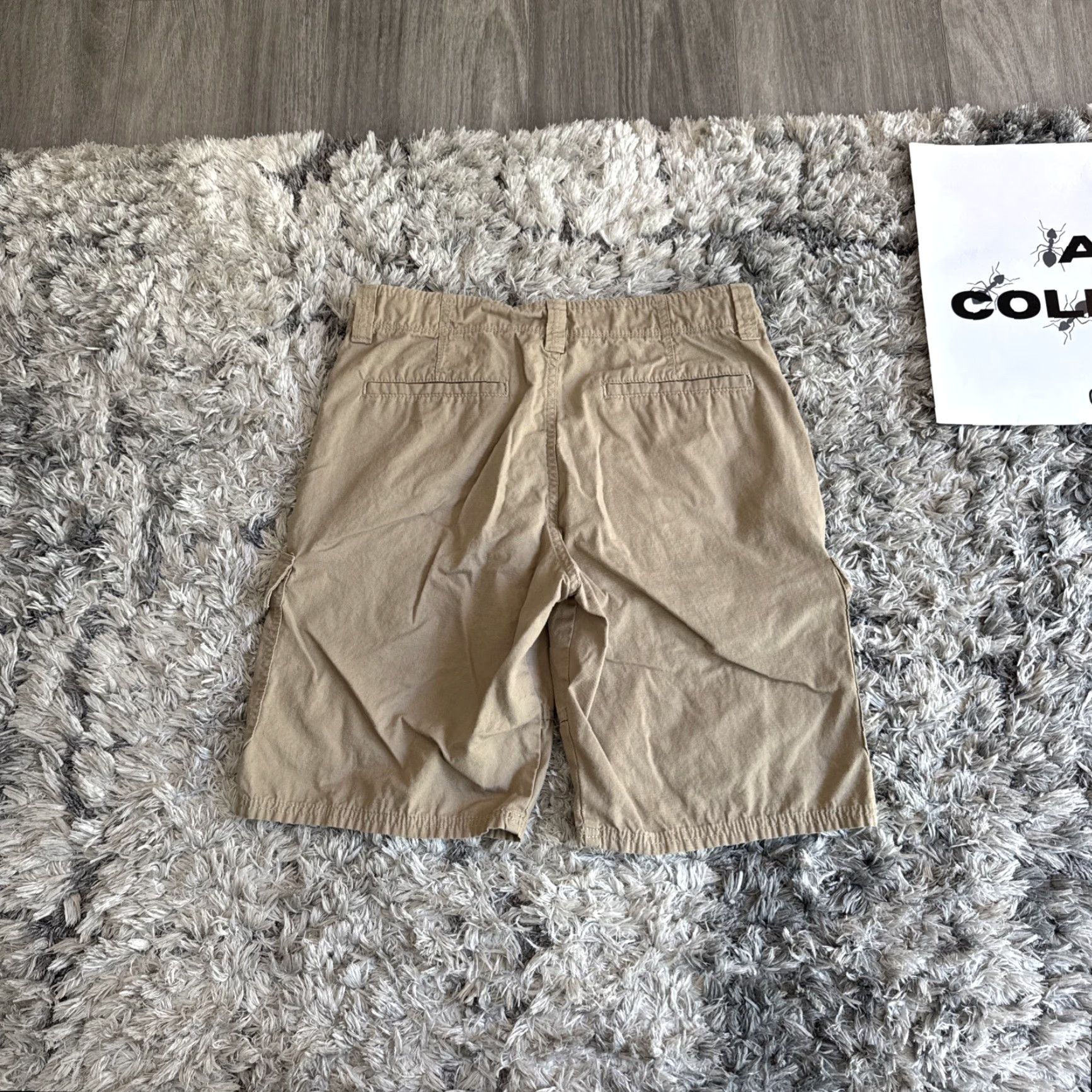 Wrangler VINTAGE Wrangler Cargo Shorts Men 32 Tan Brown Multi Pockets Hip Hop Y2K Mens Size US 32 / EU 48 - 7 Thumbnail