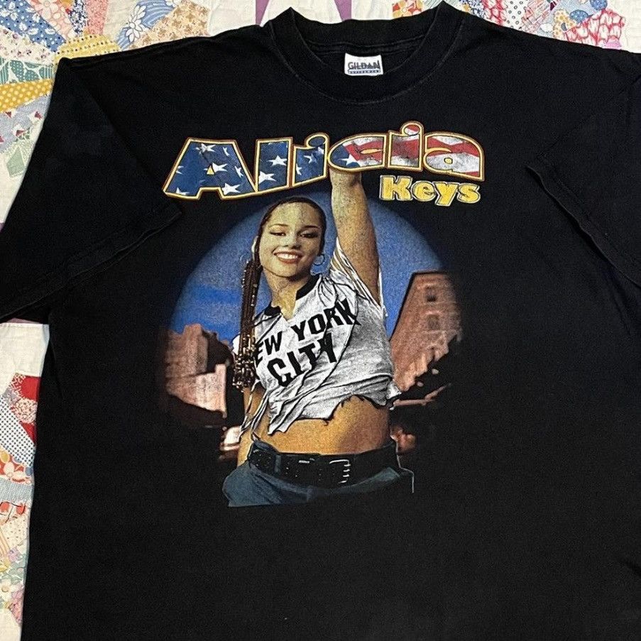 Vintage Vintage Alicia Keys T Shirt (READ MEASURMENTS) | Grailed
