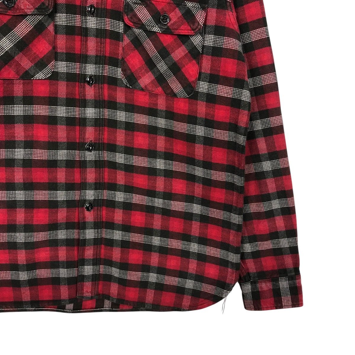 Sugar Cane 🔥VINTAGE WOOL SHIRT JACKET SUGAR CANE TOYO ENTERPRISE TARTAN Size US M / EU 48-50 / 2 - 7 Thumbnail