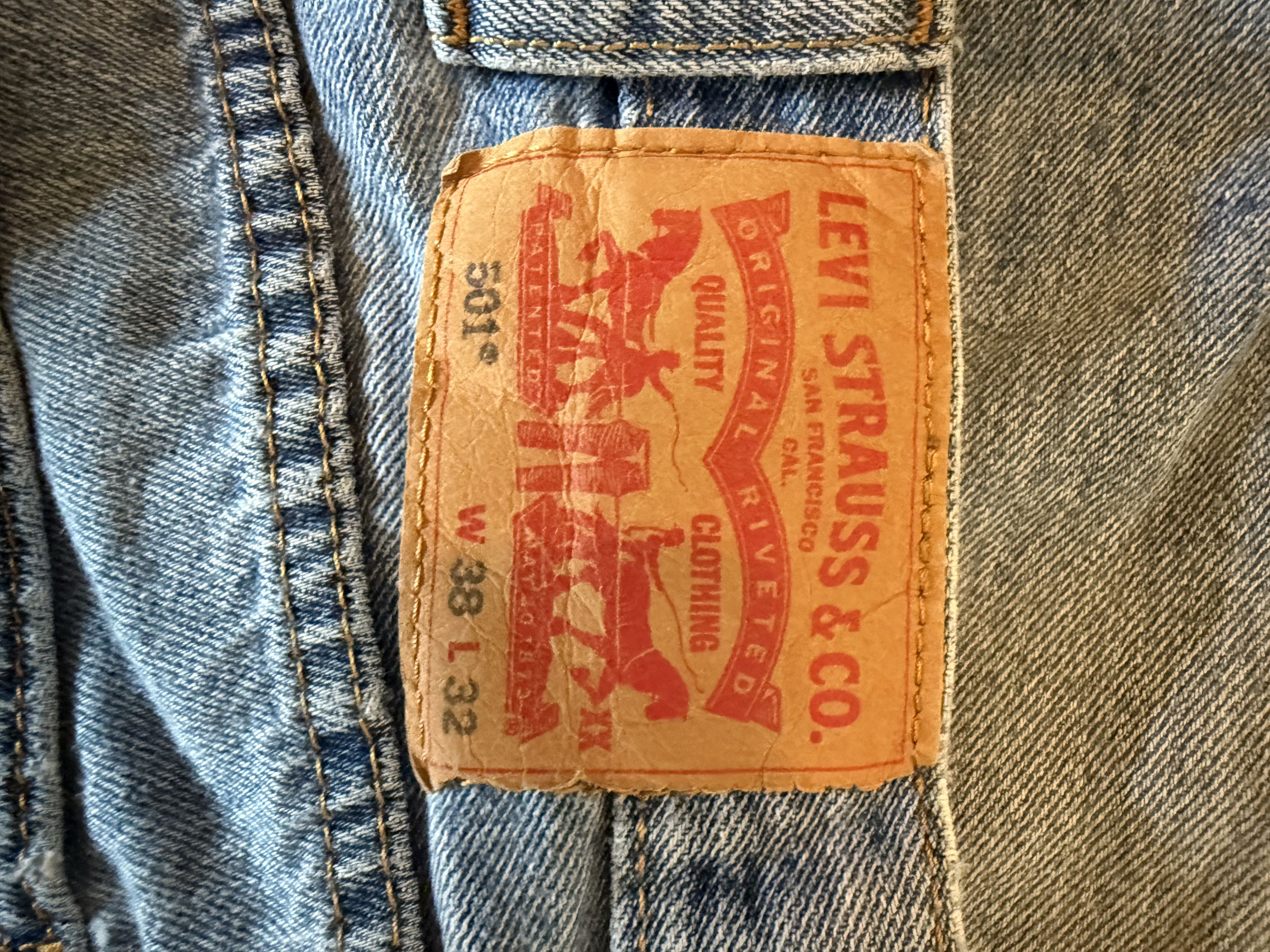 Levi's Vintage Clothing Levi's 501 Jeans Size US 38 / EU 54 - 2 Thumbnail