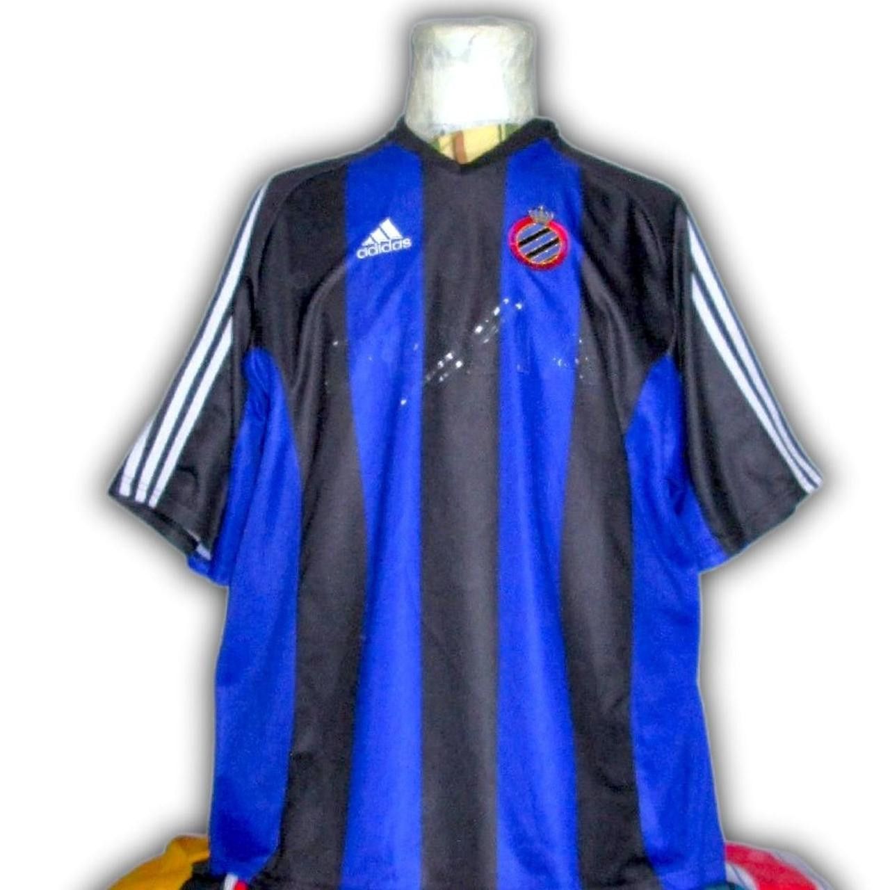Adidas Club Brugge Kv Belgium 2002 2003 2004 Home Shirt Jersey Size US XL / EU 56 / 4 - 2 Thumbnail