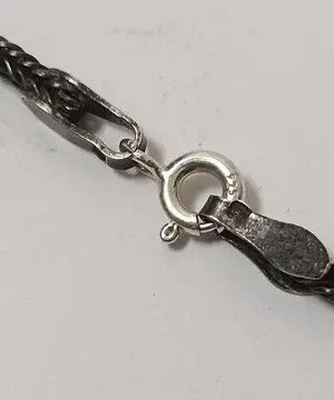 Vintage 925 silver scarab beetle pendant, Egyptian vintage jewelry Size ONE SIZE - 4 Thumbnail
