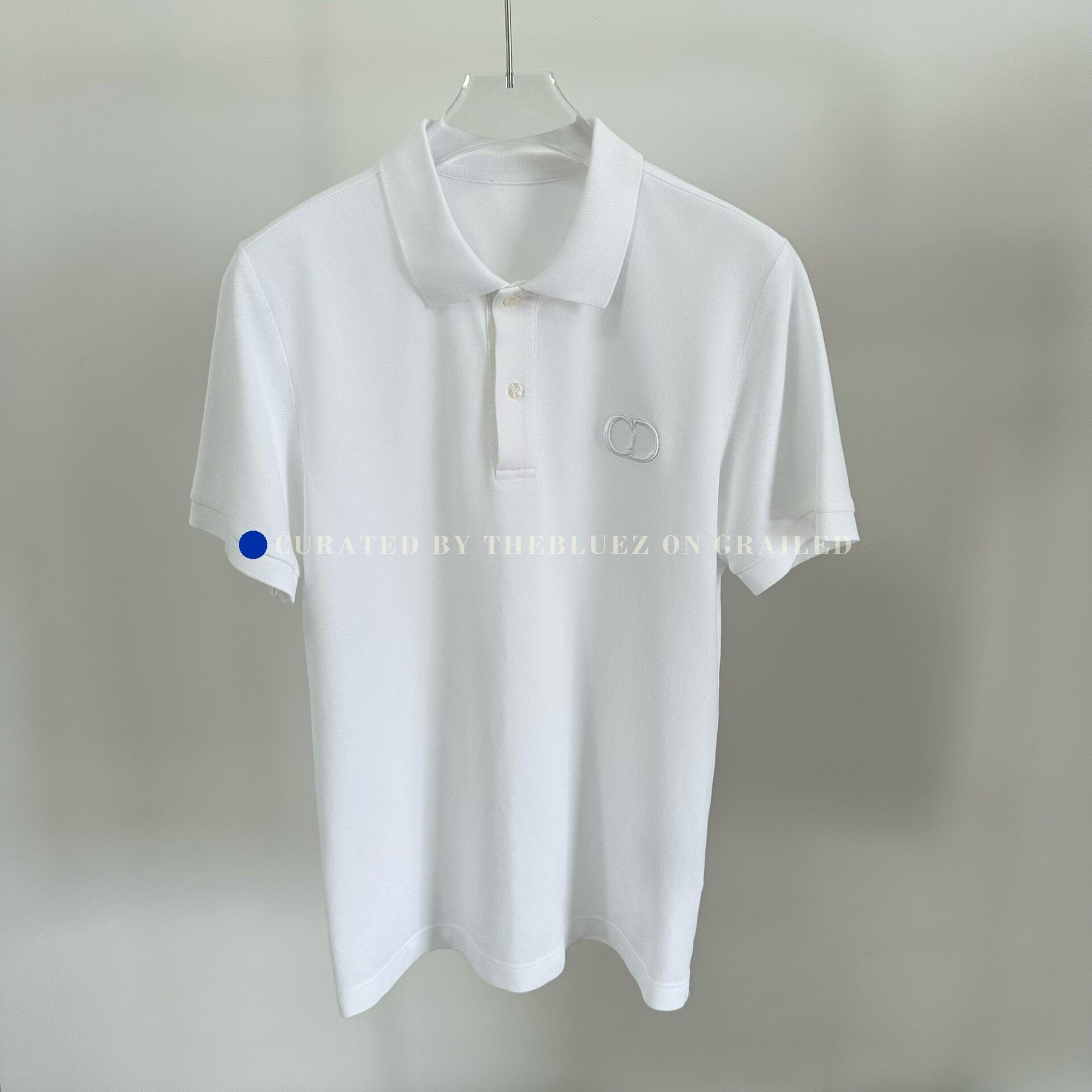 Dior Dior CD Embroidered Logo Short-Sleeve Polo Size US M / EU 48-50 / 2 - 1 Thumbnail
