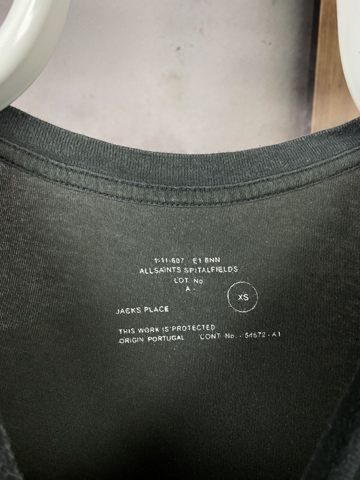 Allsaints 🌺Vintage 90s T-Shirt Allsaints Tender Prey Overprint Tee🌺 Size US XS / EU 42 / 0 - 10 Thumbnail