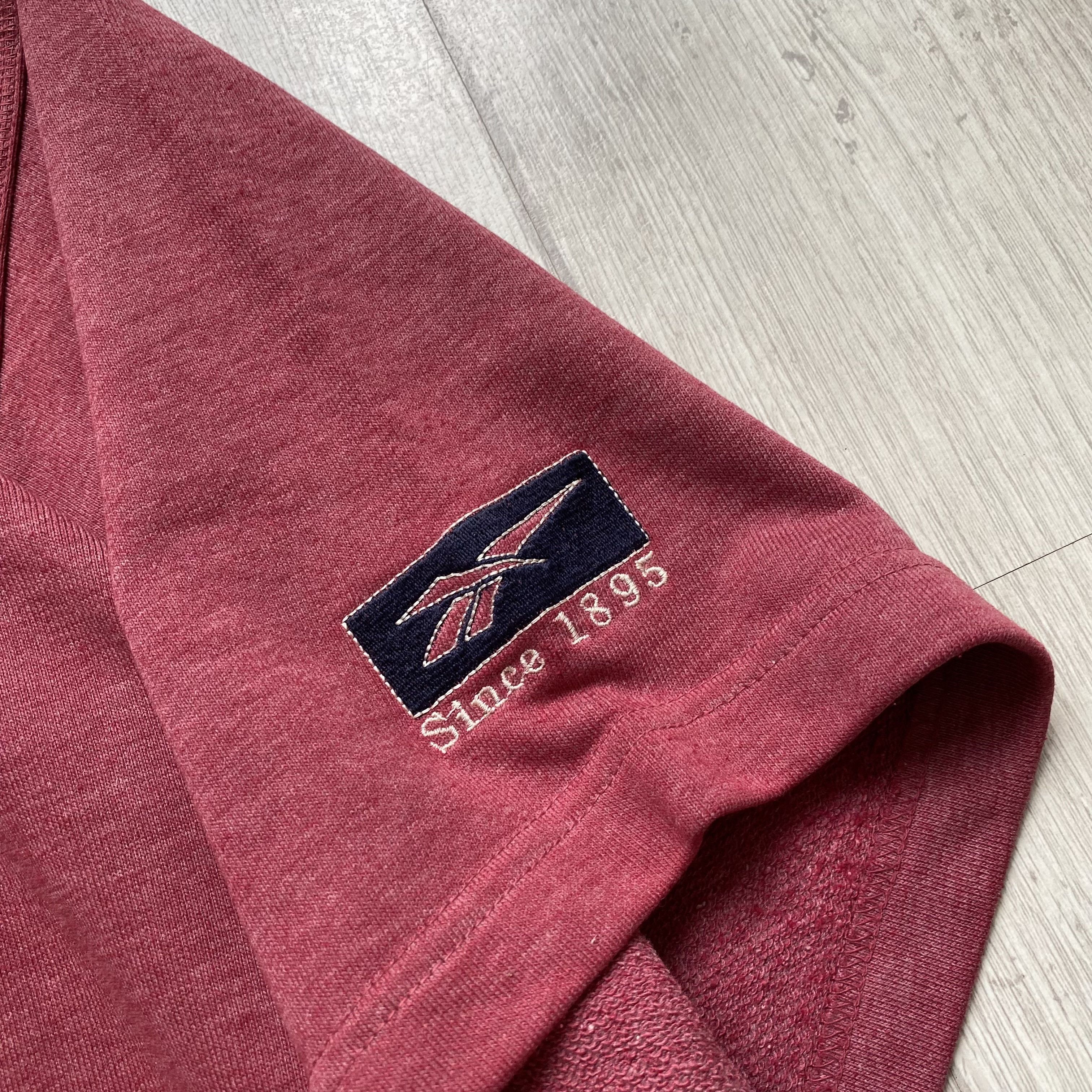Reebok Vintage 80s Reebok heavy boxy tee sweat t-shirt Size US XL / EU 56 / 4 - 5 Thumbnail