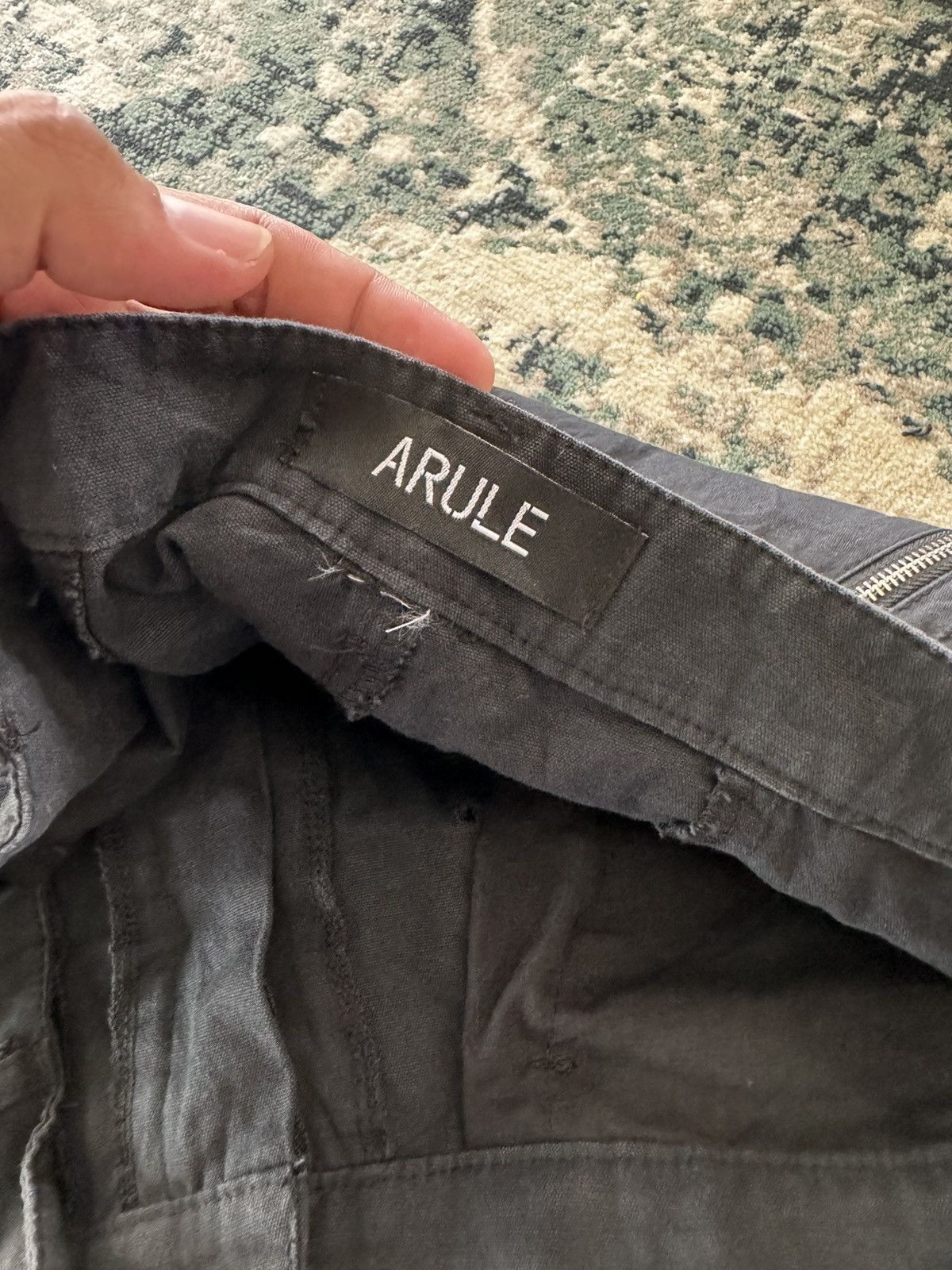 Japanese Brand ARULE MULTIZIPPER BUTTON CARGO PANTS Size US 32 / EU 48 - 6 Thumbnail
