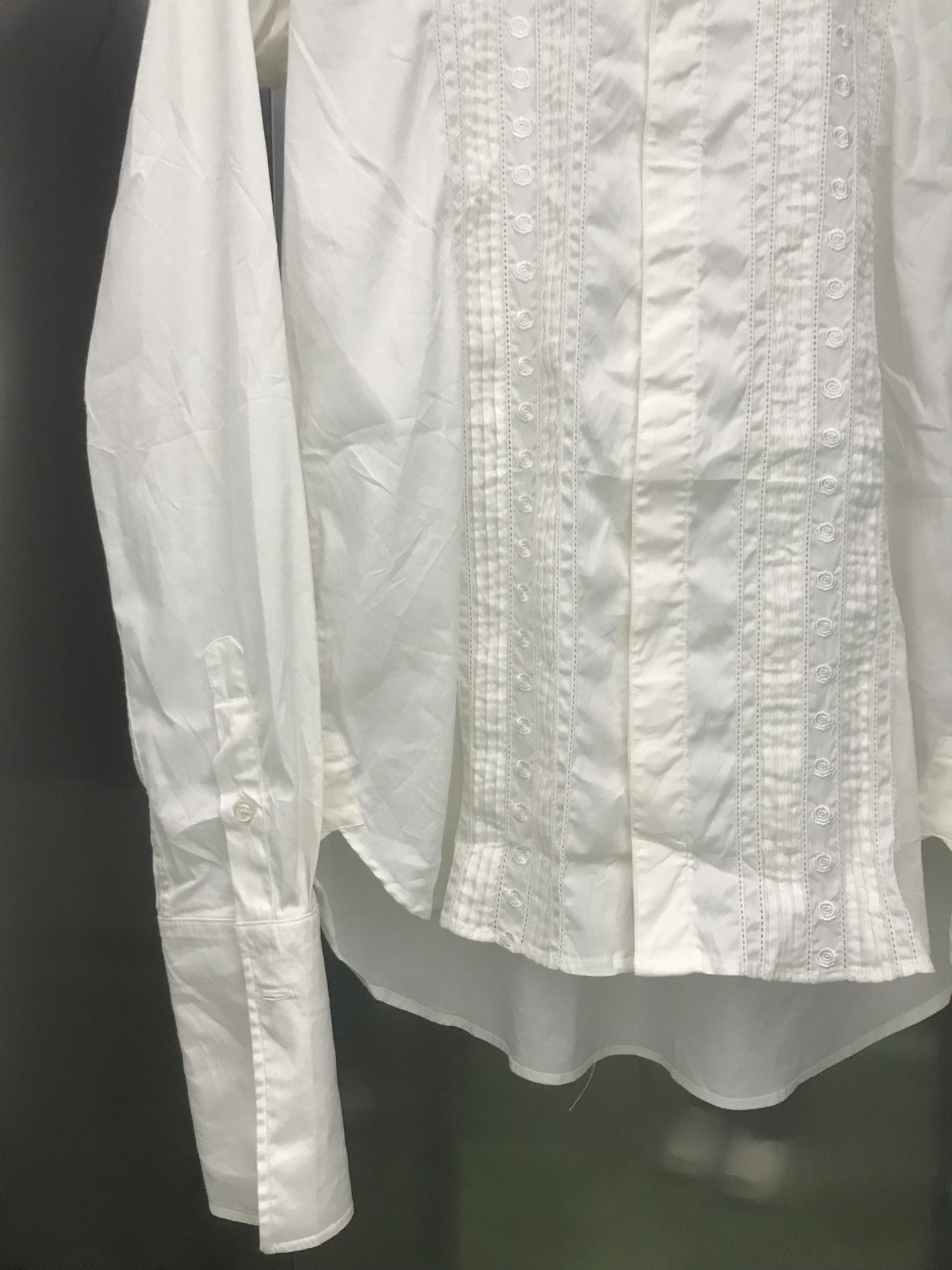 Wales Bonner Wales Bonner - Santiago Guayabera Poplin Shirt Size US S / EU 44-46 / 1 - 10 Thumbnail