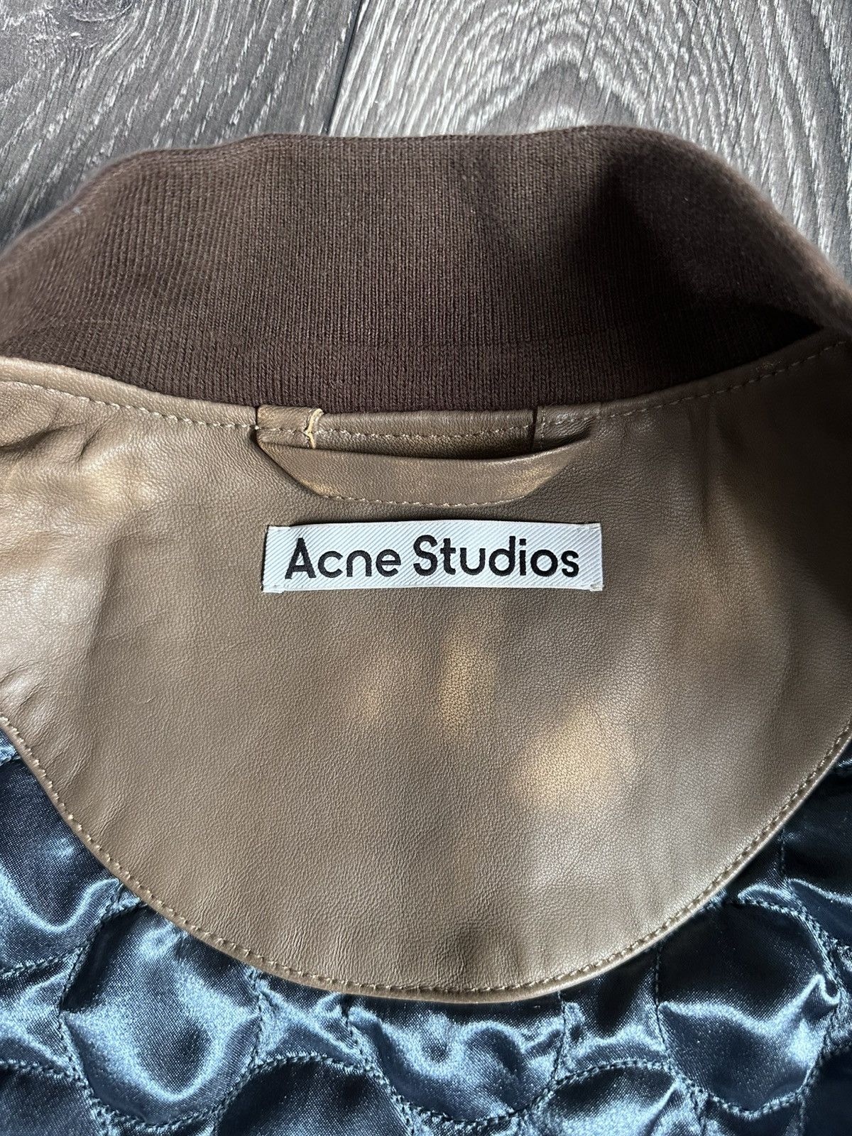 Acne Studios acne studios lorlingo leather bomber jacket Size US S / EU 44-46 / 1 - 5 Thumbnail