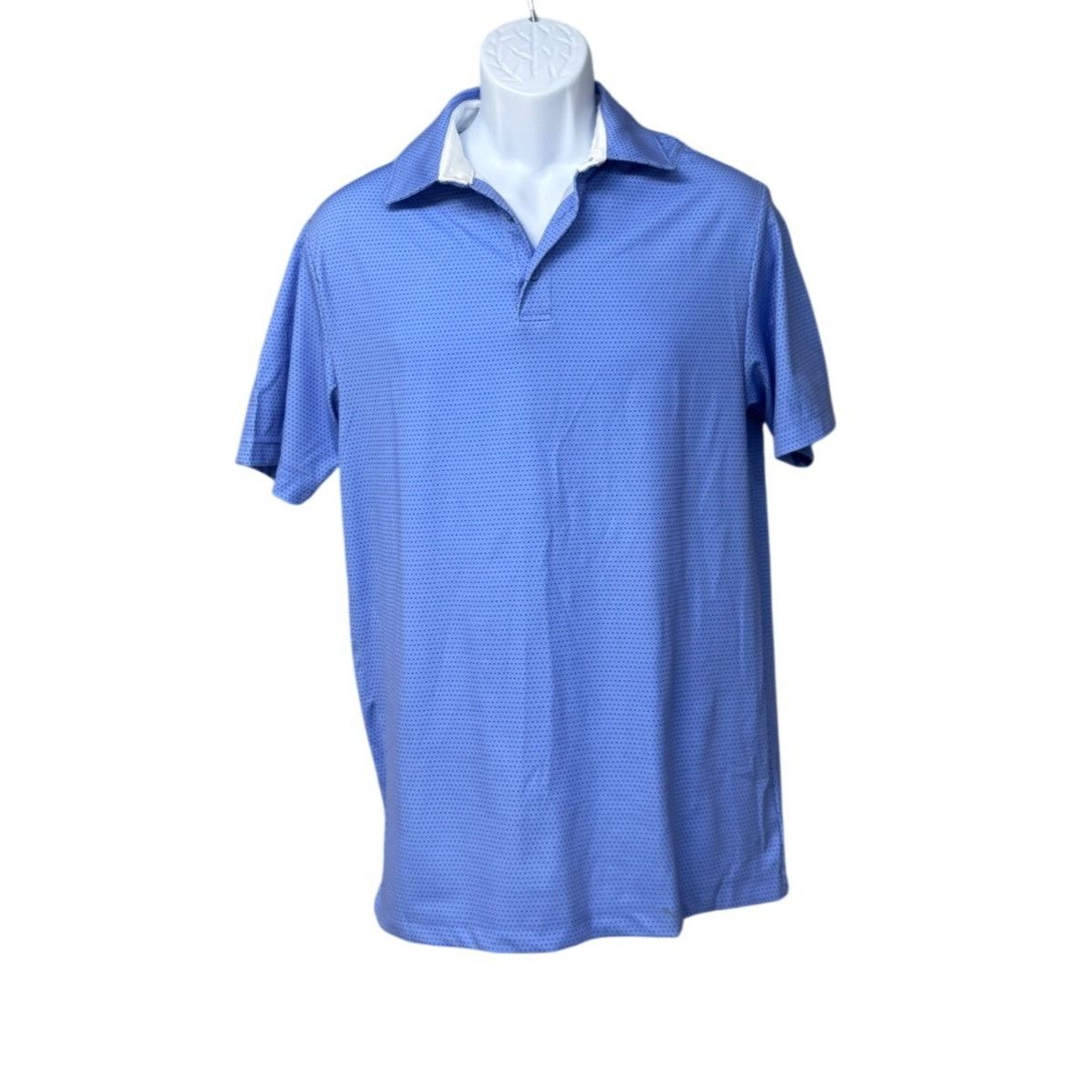 Other Rorie Whelan Golf Men's Polka Dot Performance Polo Shirt, B Size US S / EU 44-46 / 1 - 1 Thumbnail
