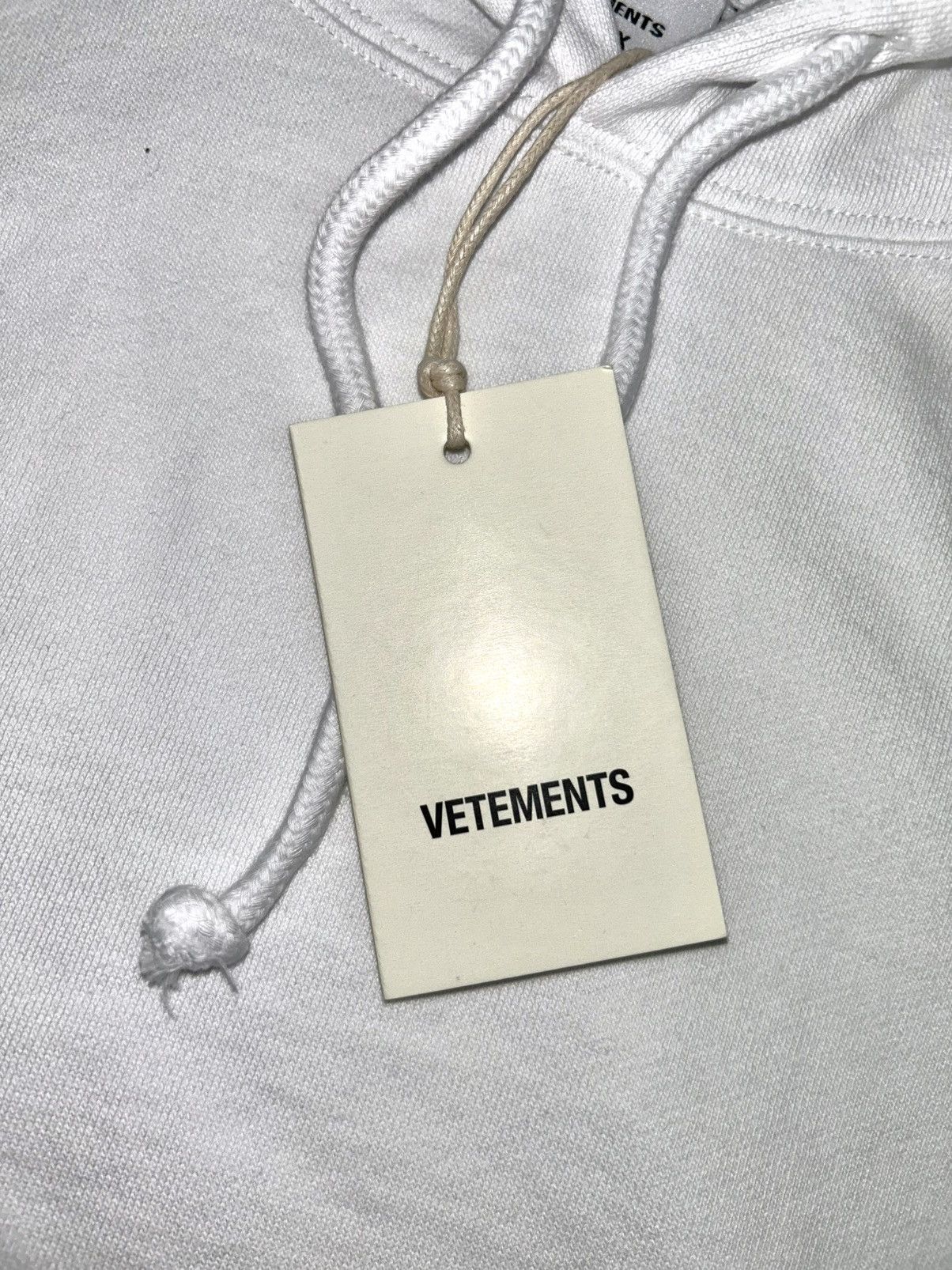 Vetements Vetements ’Click Here’ White Hoodie S Size US S / EU 44-46 / 1 - 4 Thumbnail