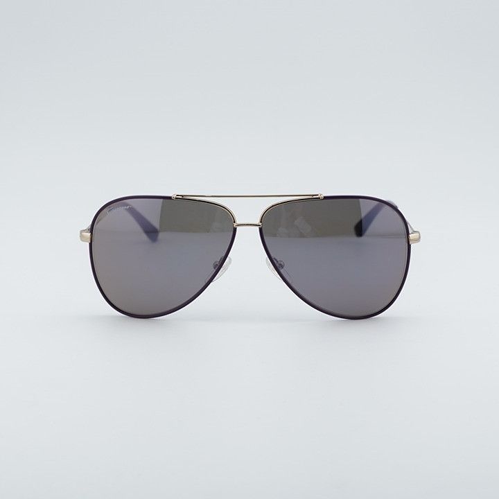 Salvatore Ferragamo Salvatore Ferragamo SF131S 736 Sunglasses Gold Aviator Size ONE SIZE - 5 Thumbnail