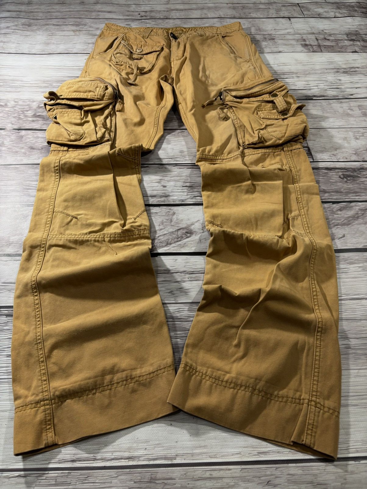 Hysteric Glamour × Japanese Brand Japanese Rick Owens Junya Watanabe Style Cargo Bondage Pant Size US 32 / EU 48 - 2 Thumbnail