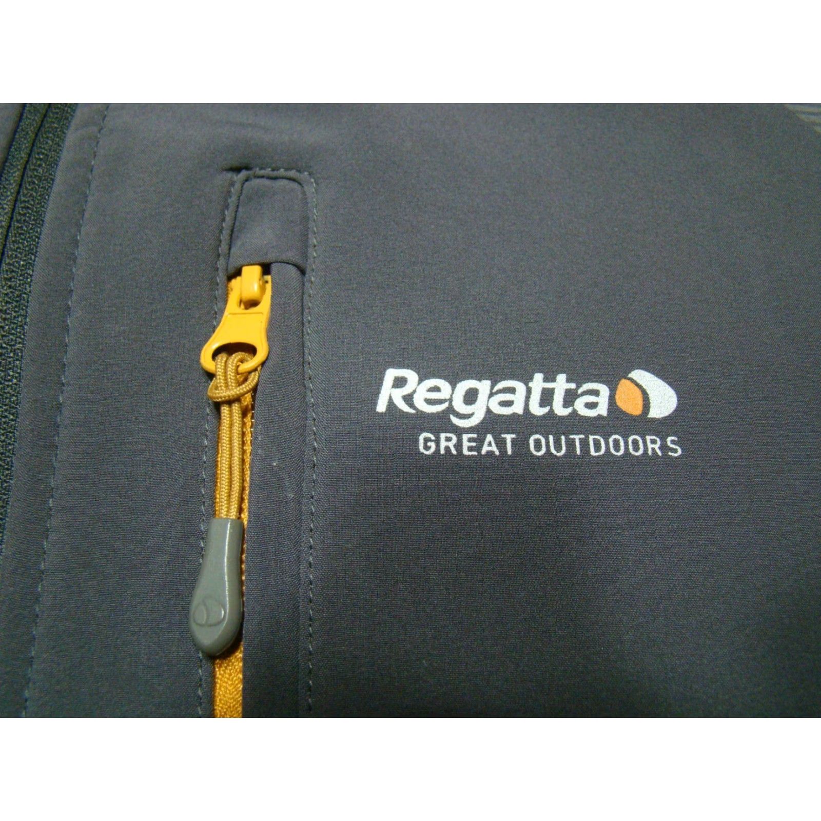 Vintage Regatta Great Outdoors Mens Softshell Gray Burnt Orange Jacket Adventure Tech XL Size US XL / EU 56 / 4 - 5 Thumbnail