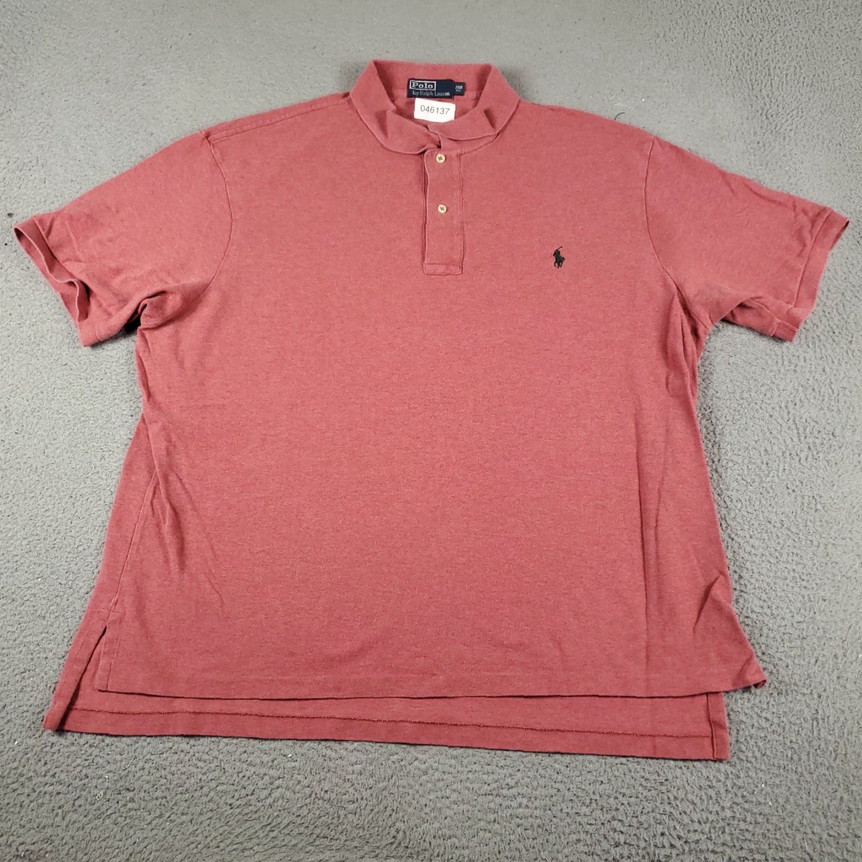 Ralph Lauren Ralph Lauren Polo Shirt Mens 2XB Red Pony Casual Short Sleeve Polo Shirt Big & Tall Red Ralph Lauren Polo Shirt Mens 2XB Red Pony Casual Short Sleeve Size US XXL / EU 58 / 5 - 3 Thumbnail