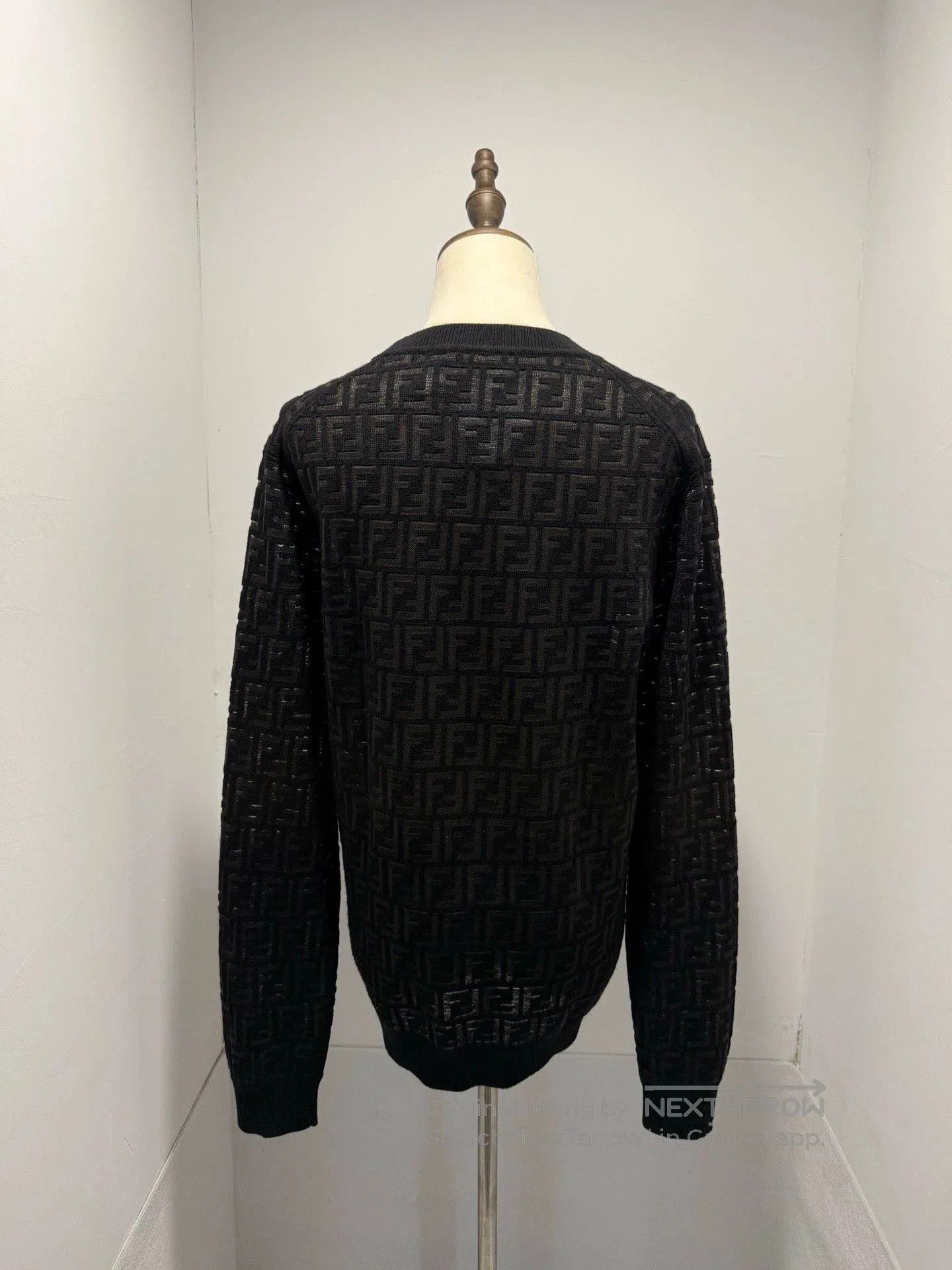 Fendi Fendi Double F Print Knit Sweater. Size US L / EU 52-54 / 3 - 2 Thumbnail
