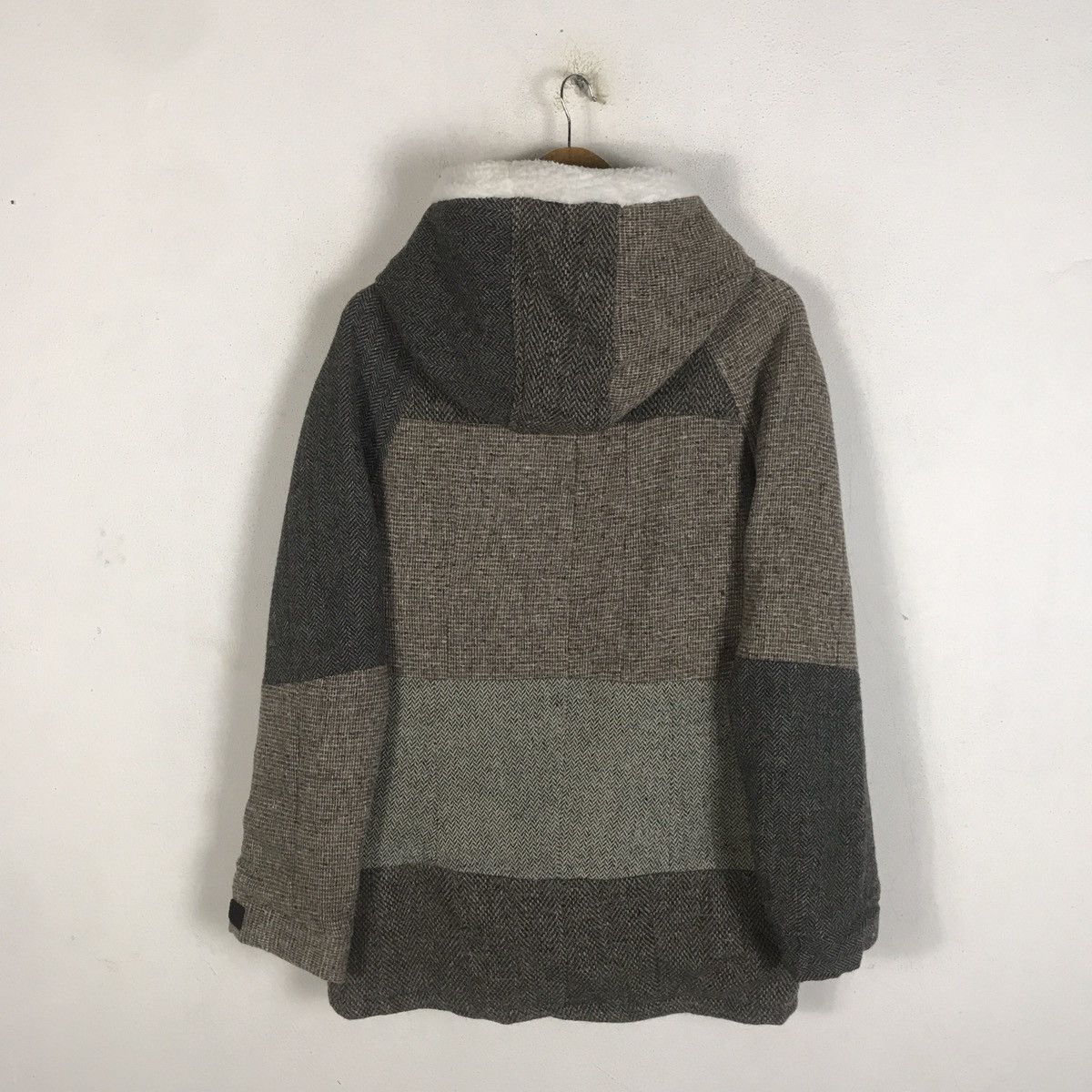 Harris Tweed KMK Kingly Mask Japan Harris Tweed Handwoven Wool Patchwork Size US L / EU 52-54 / 3 - 2 Thumbnail
