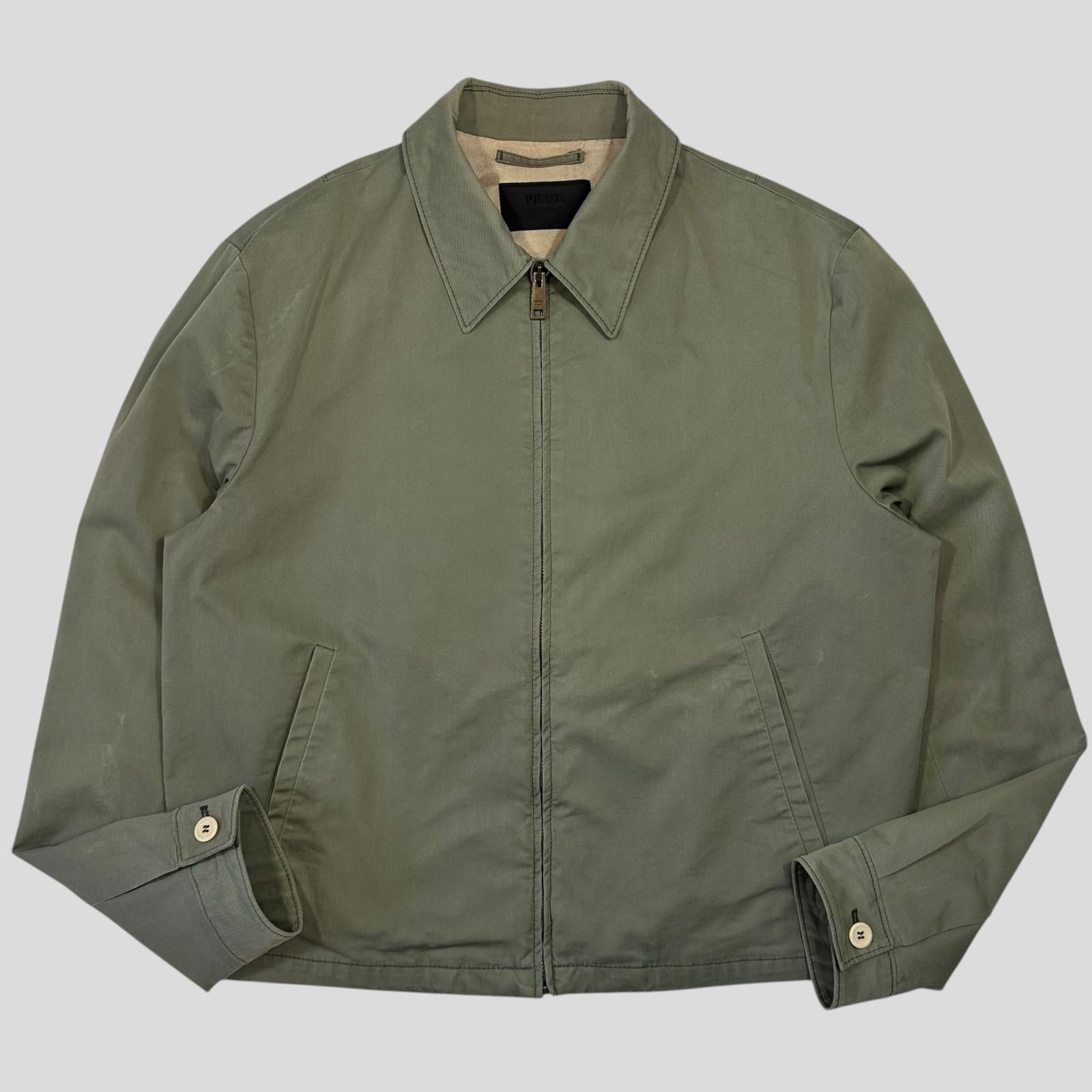 Prada Prada Milano 2015 Pale Green Boxy Work Jacket - IT50 Size US M / EU 48-50 / 2 - 1 Thumbnail