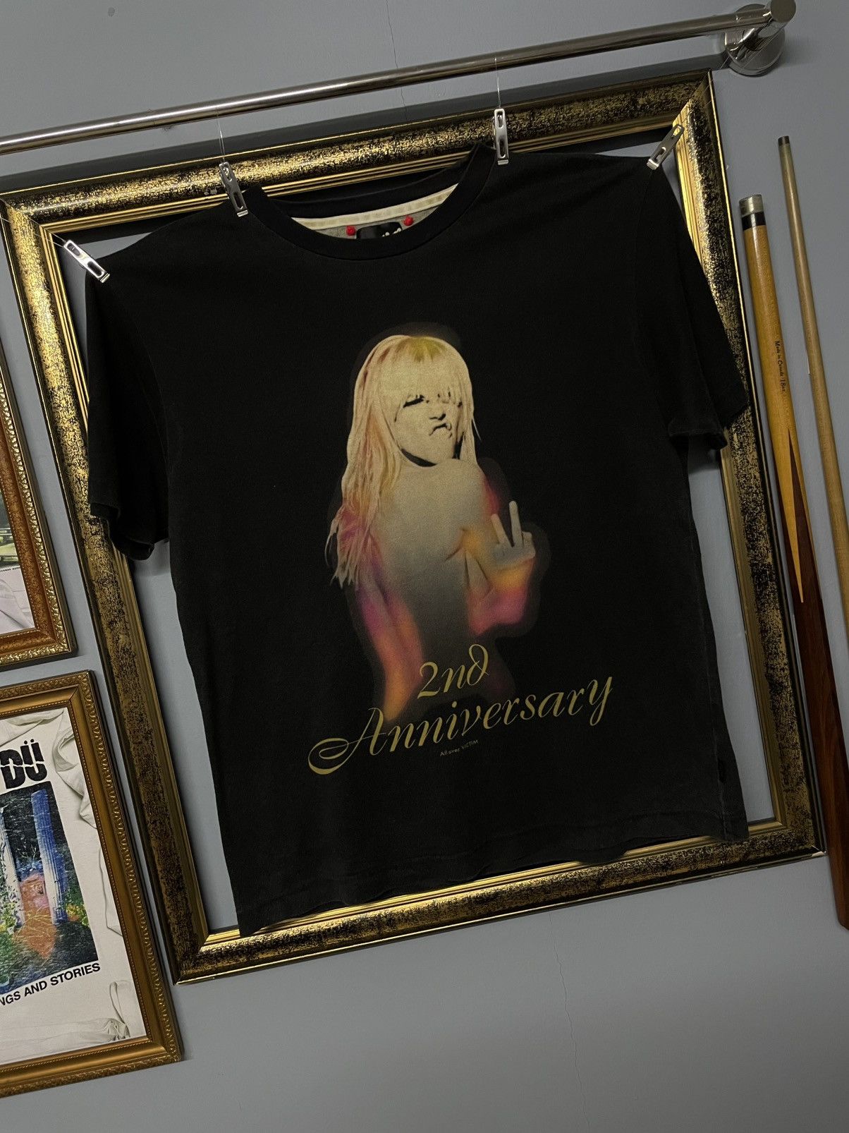 Designer × Japanese Brand × Vintage Vintage Japan Designer Victim Anarchy Naked Girl Fuck Tshirt Size US M / EU 48-50 / 2 - 2 Thumbnail