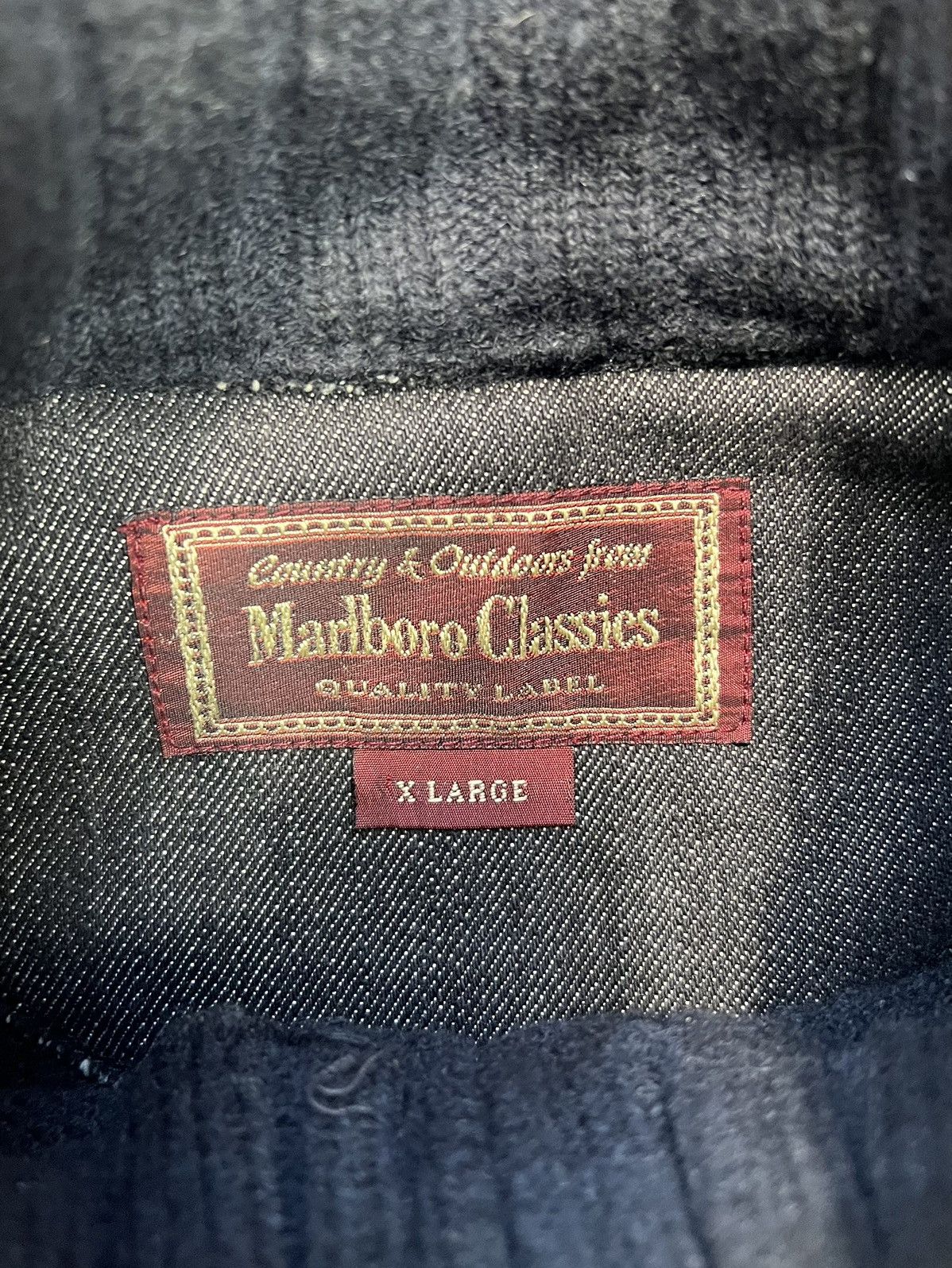 Marlboro × Marlboro Classics × Vintage Sweater Marlboro Classics vintage logo wool Size US XL / EU 56 / 4 - 3 Thumbnail