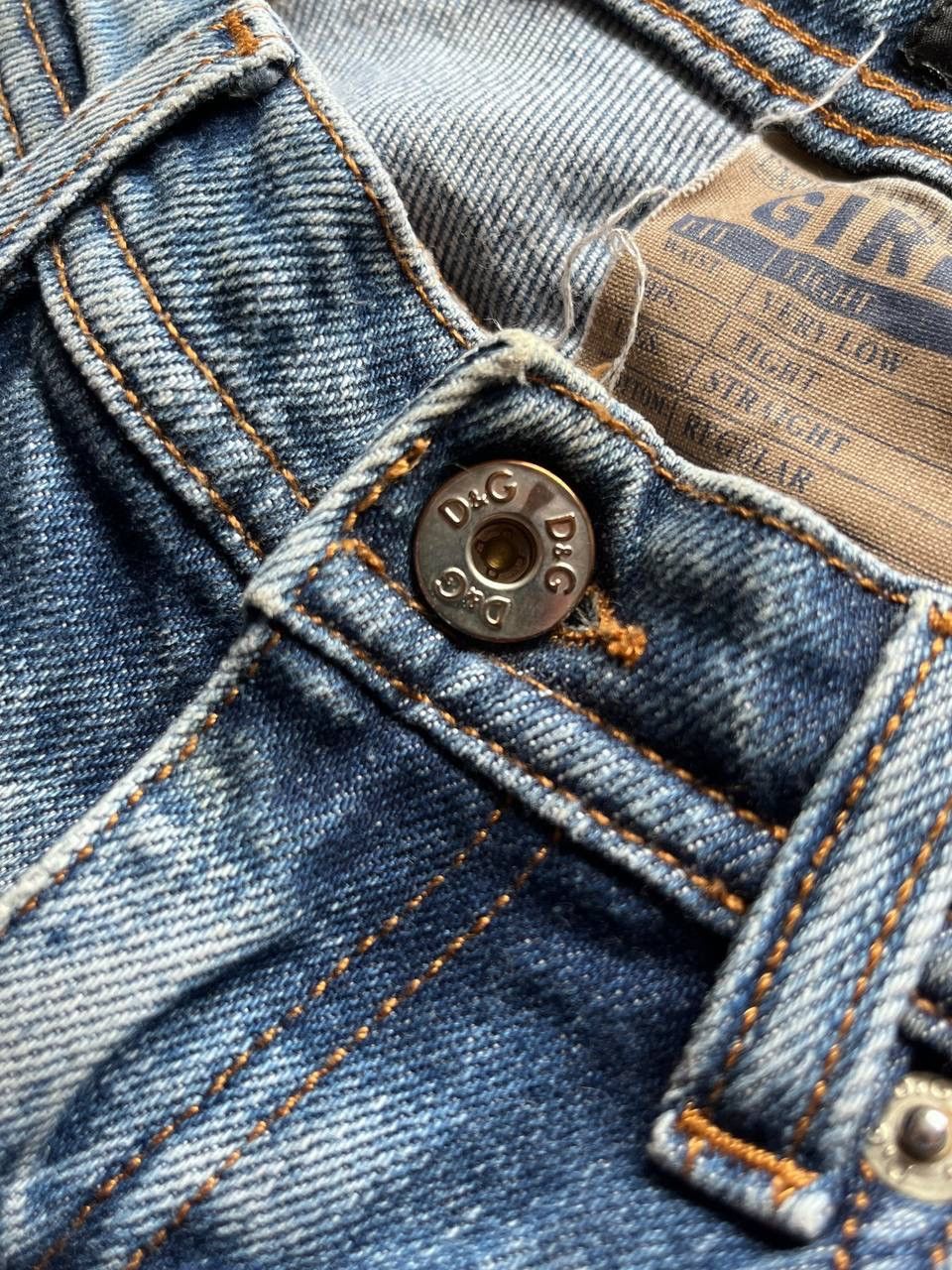 Dolce & Gabbana Vintage Dolce & Gabbana Baggy Avantgarde Jeans Y2K 26 Size 26" / US 2 / IT 38 - 9 Thumbnail