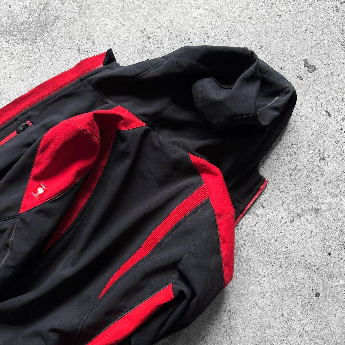 Other Engelbert Strauss Womens Black Red Softshell Jacket Hooded Size M / US 6-8 / IT 42-44 - 4 Thumbnail