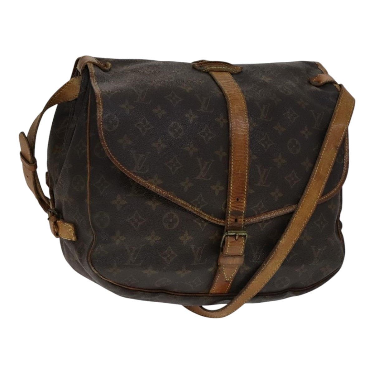 Louis Vuitton LOUIS VUITTON Monogram Saumur 35 Shoulder Bag M42254 Size ONE SIZE - 1 Thumbnail