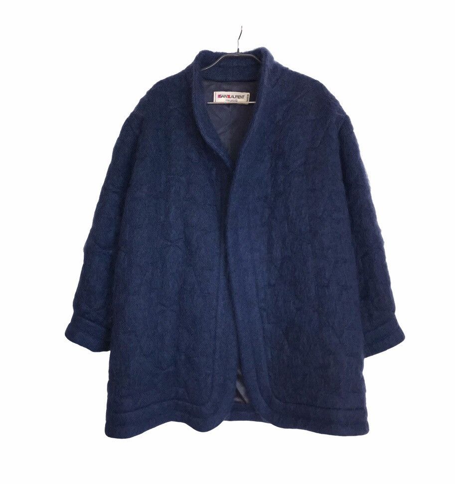 ジャケット・アウター YvesSaintLaurent RiveGauche Mohair Coat YvesSaintLaurent RiveGauche Mohair Coat
