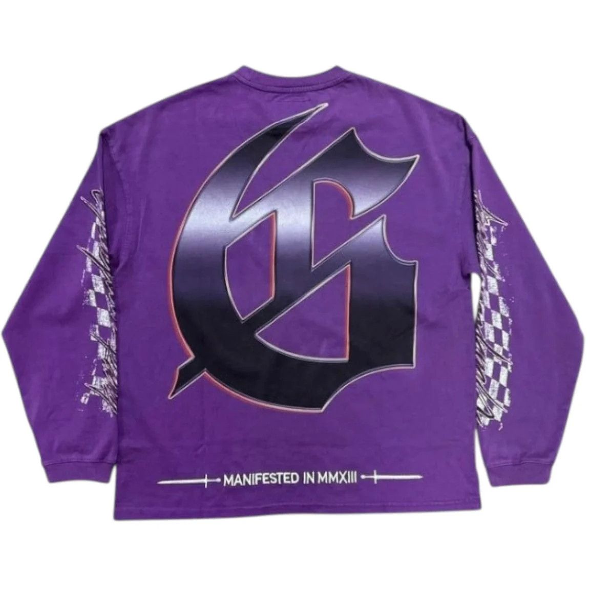 Godspeed Godspeed 'B.M.X' Grape LS Tee Size US XS / EU 42 / 0 - 2 Thumbnail