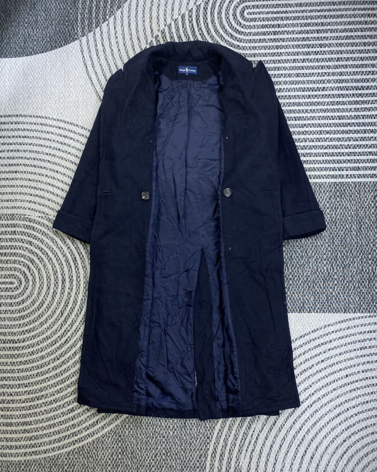 Polo Ralph Lauren Polo Ralph Lauren Double Collar Wool Long Jacket Size US M / EU 48-50 / 2 - 6 Thumbnail