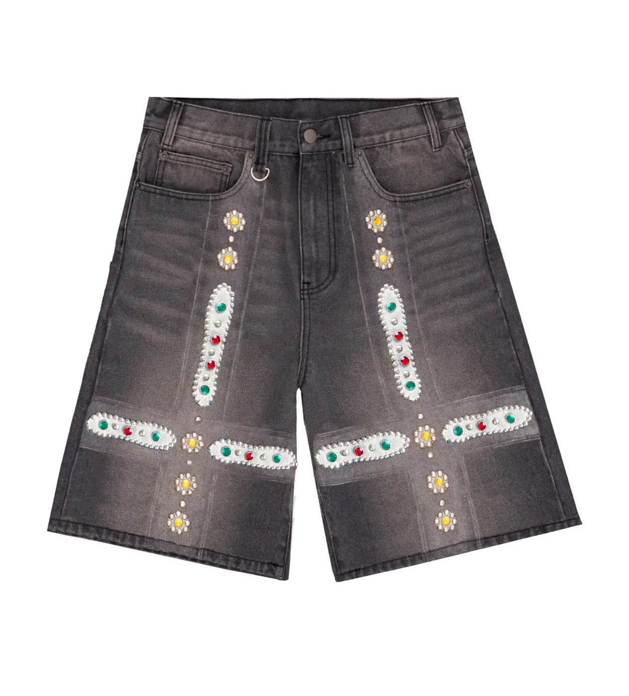 Sapphire Jorts Black