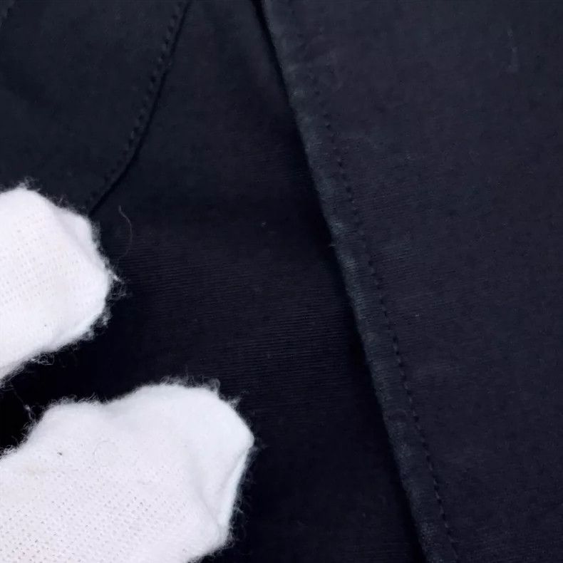 Alexander McQueen Alexander Mcqueen Black cotton lapel single-breasted long- Size US M / EU 48-50 / 2 - 9 Thumbnail
