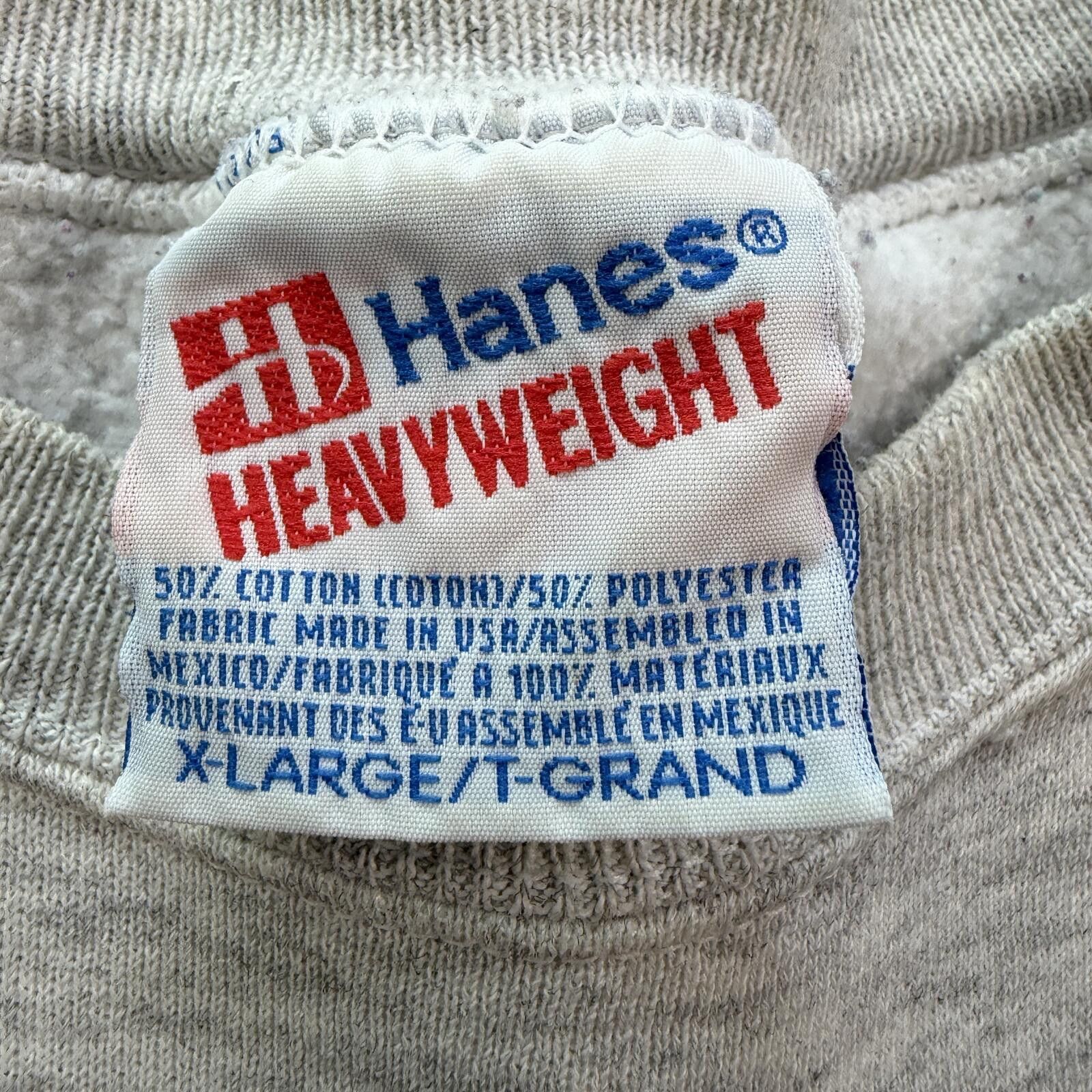 Hanes Vintage Bermuda Nautical Crewneck Sweatshirt XL Tourist 90s Size US XL / EU 56 / 4 - 3 Thumbnail