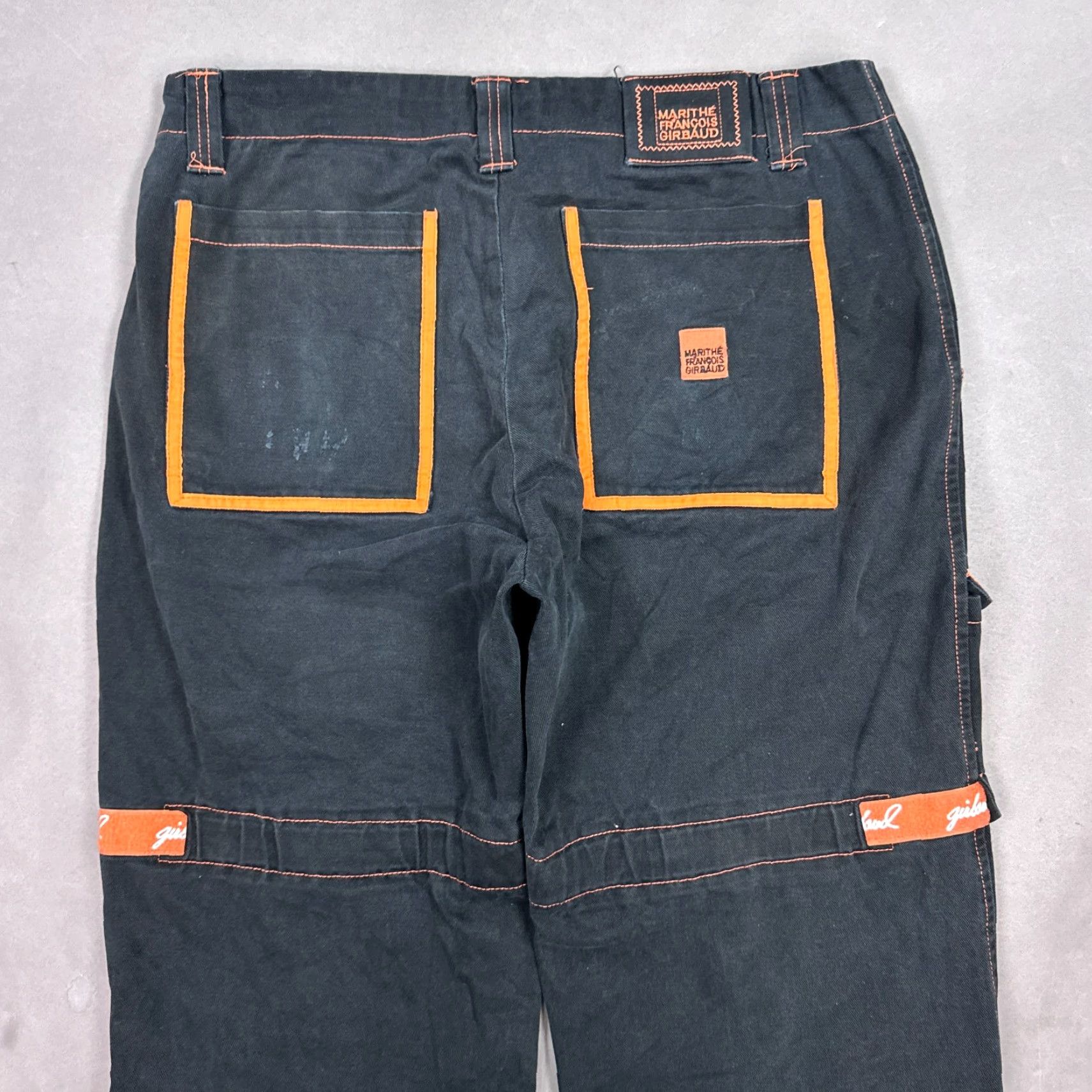 Vintage VINTAGE Girbaud Jeans Men 38x34 Black Shuttle Cargo Straight Jeans Mens Size US 40 / EU 56 - 4 Thumbnail