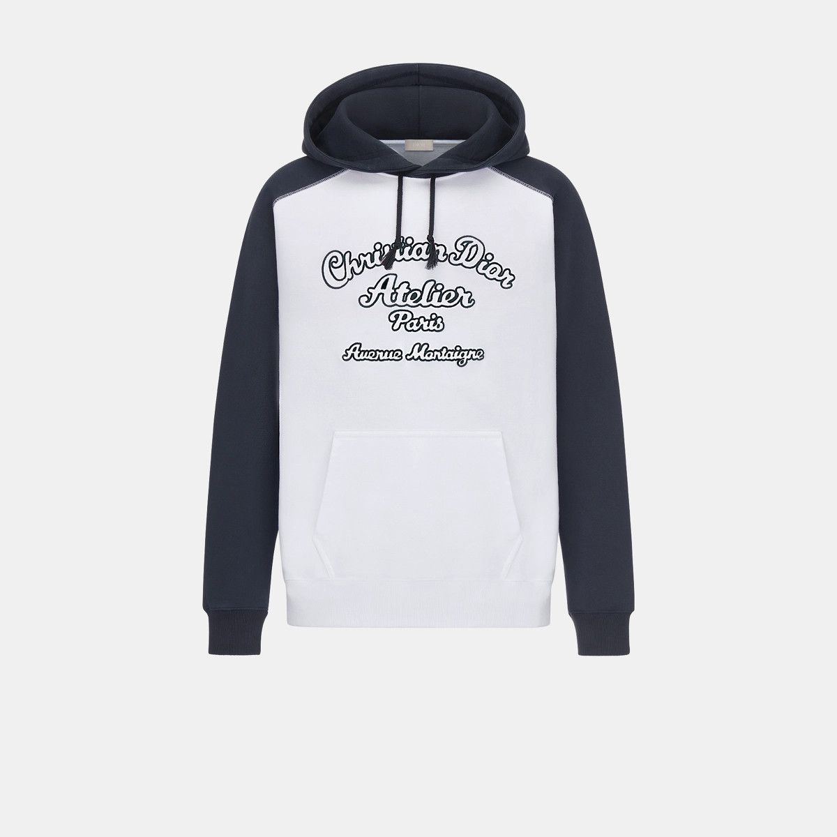 image of Dior O1Bcso1Str0324 Hoodies In White/navy in White Navy, Men's (Size XL)
