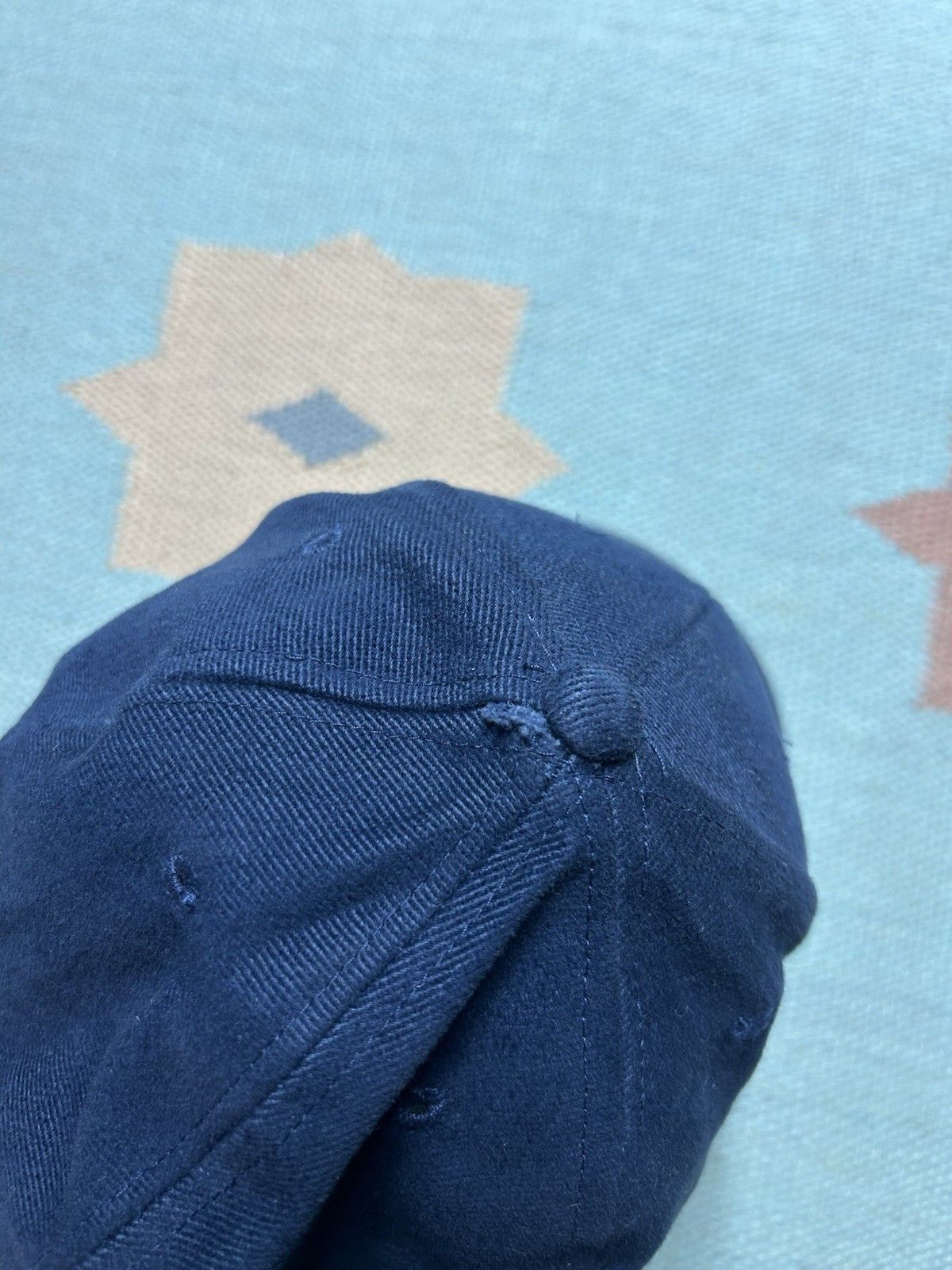 Vintage Vtg baseball hat fitted Maine autumn leaf spell out large Size ONE SIZE - 6 Thumbnail