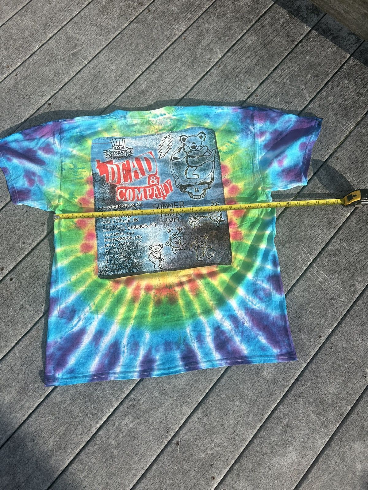 Grateful Dead × Vintage Grateful Dead tour shirt Size US L / EU 52-54 / 3 - 4 Thumbnail