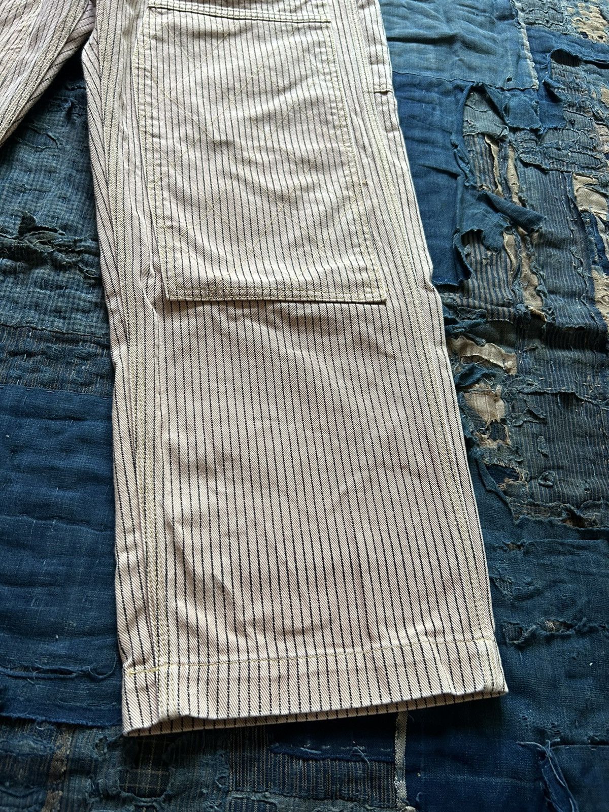 Kapital Kountry Kapital stripped lumber pants Size US 32 / EU 48 - 8 Thumbnail