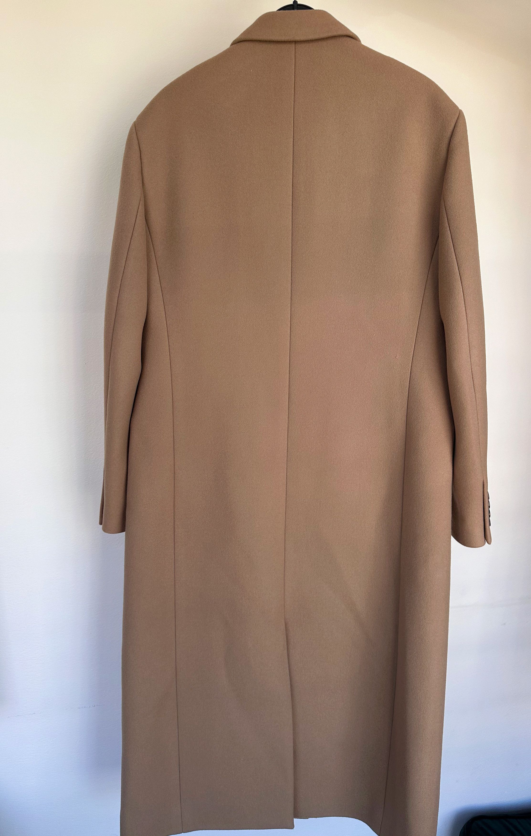 The Row The Row – Duras 100% Wool Coat in Camel (US 8 / M) Size M / US 6-8 / IT 42-44 - 8 Thumbnail