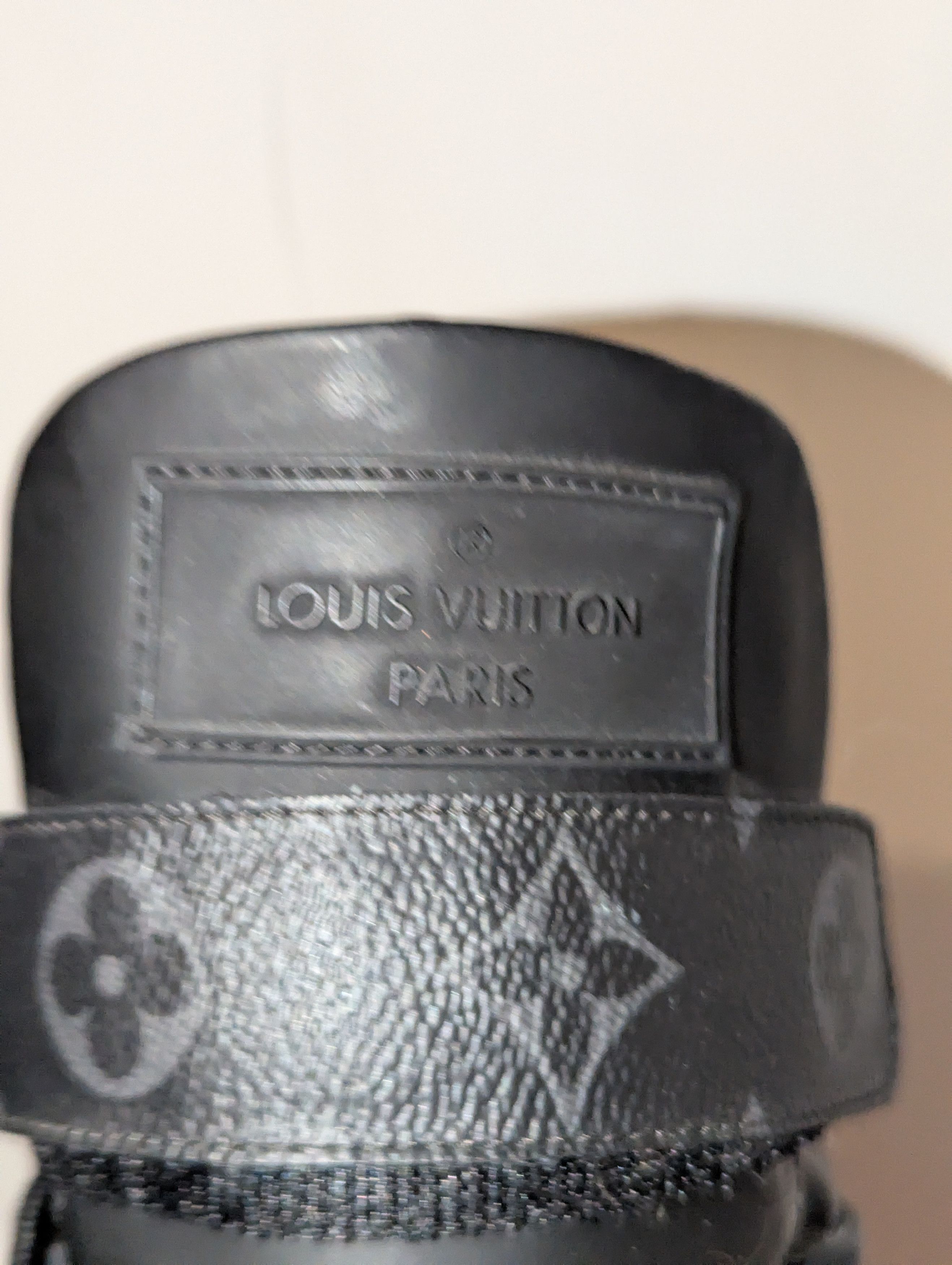 Louis Vuitton LOUIS VUITTON ECLIPSE RIVOLI HIGH TOP SNEAKER Size US 8.5 / EU 41-42 - 2 Thumbnail