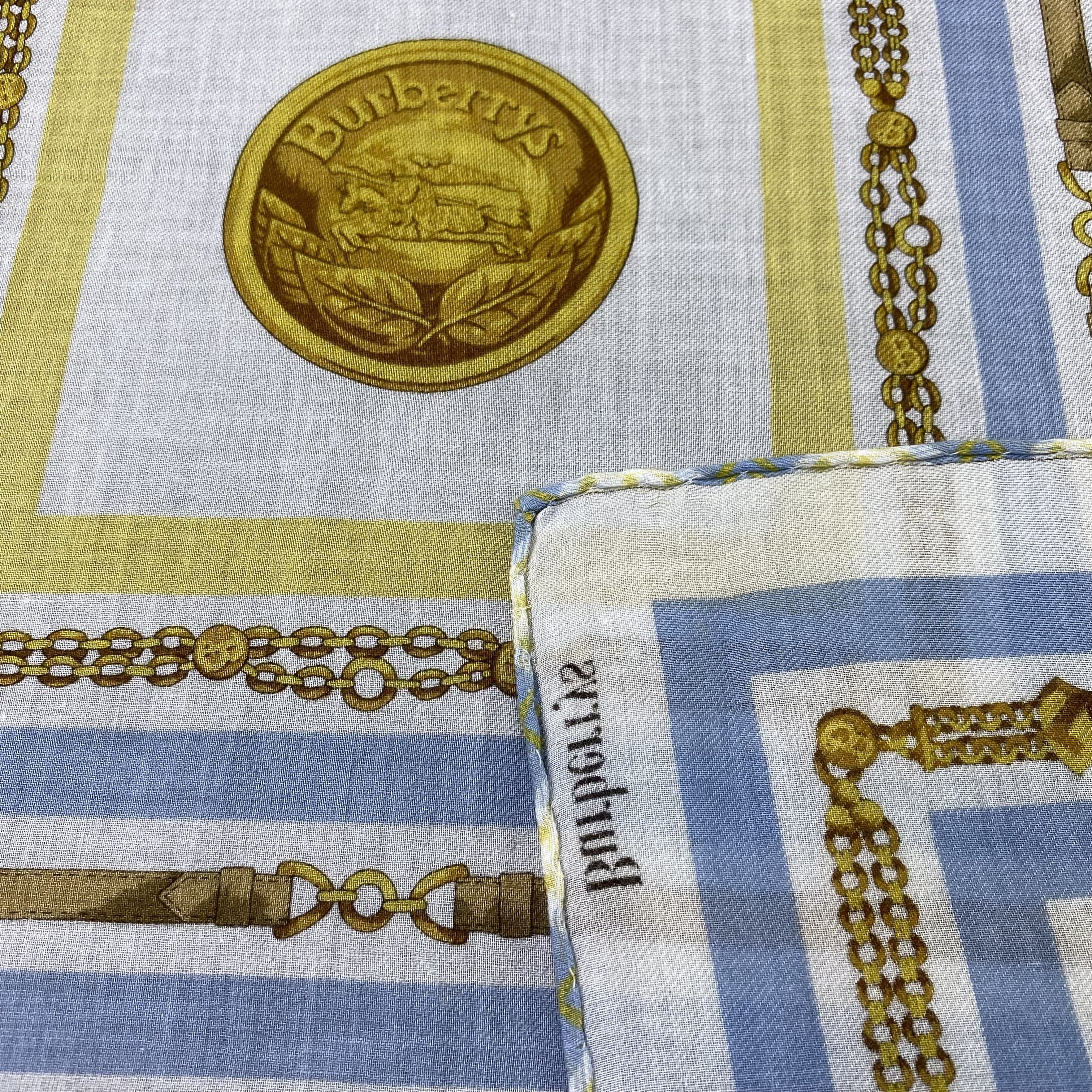 Burberry Burberry Handkerchief Neckerchief Bandana-B1785 Size ONE SIZE - 6 Thumbnail