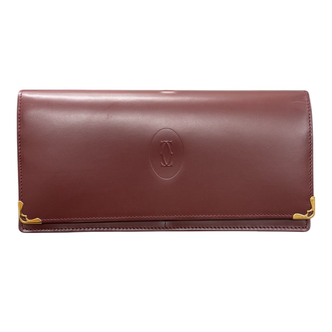 Cartier Cartier Cartier Must Line Leather Long Wallet Leather Long Wallet L3000466 DUTY FREE for USA Size ONE SIZE - 1 Thumbnail